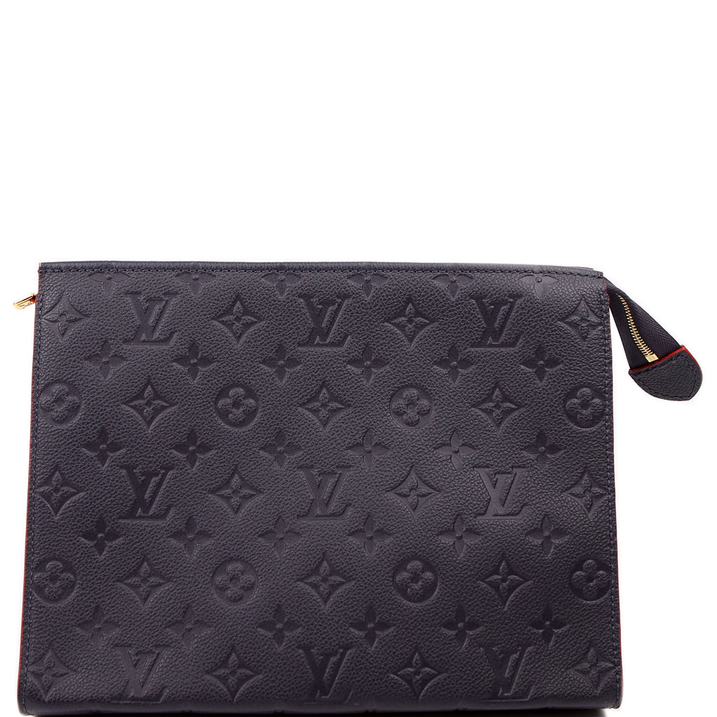Louis Vuitton Toiletry Pouch 26 Empreinte Navy