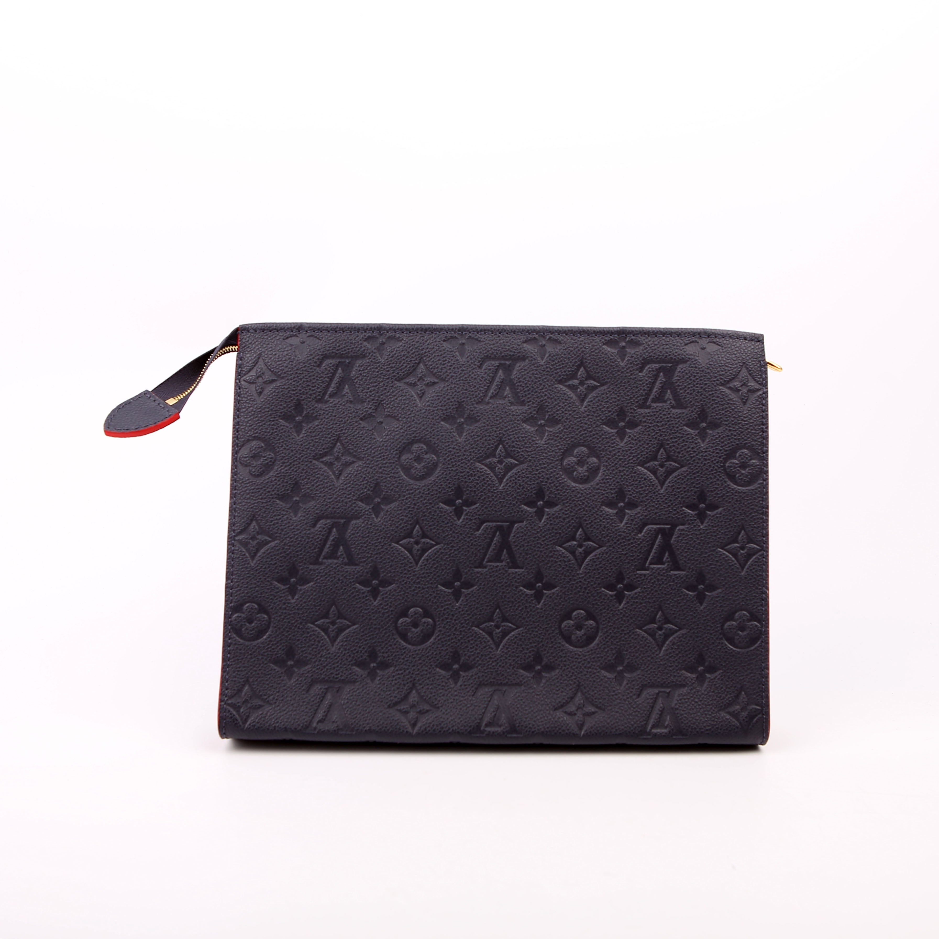 Louis Vuitton Toiletry Pouch 26 Empreinte Navy