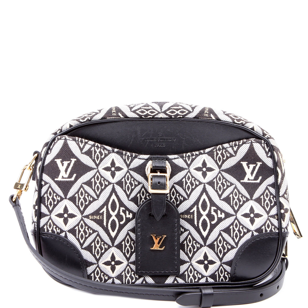 Louis Vuitton Deauville Mini Since 1854 Monogram Black