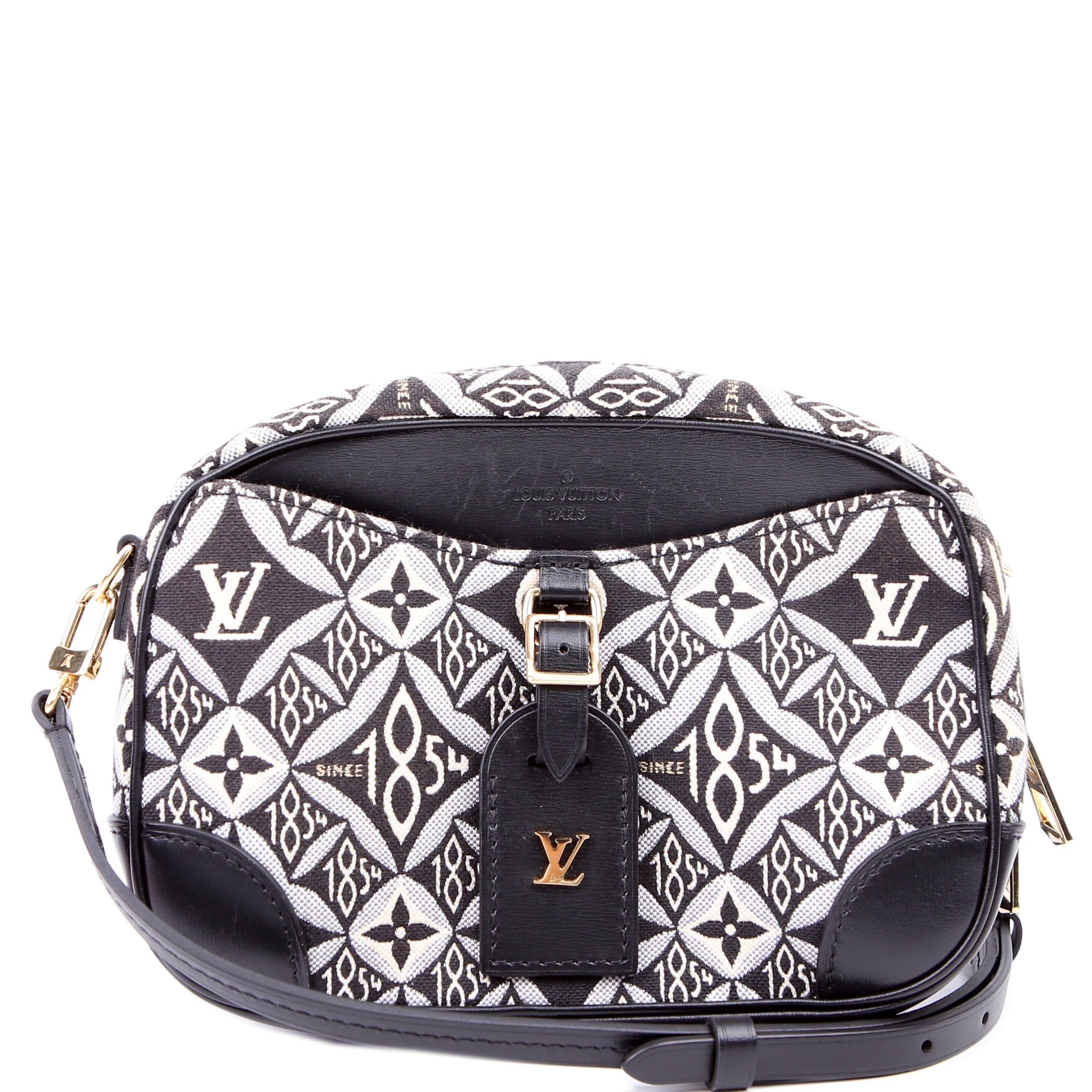 Louis Vuitton Deauville Mini Since 1854 Monogram Black