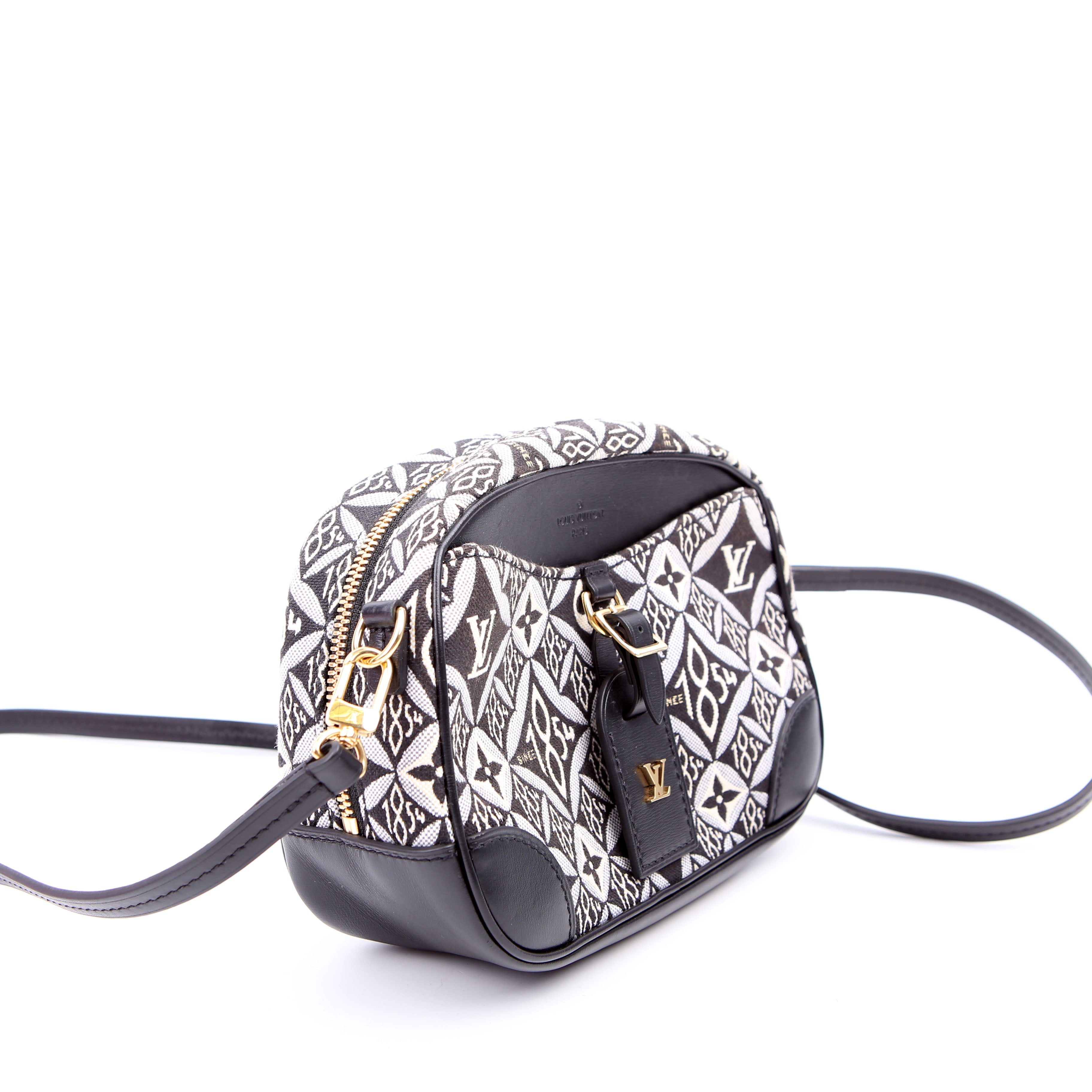 Louis Vuitton Deauville Mini Since 1854 Monogram Black