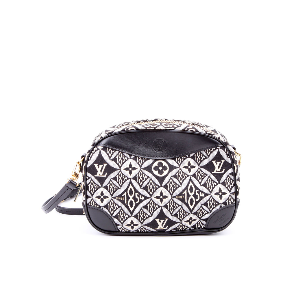 Louis Vuitton Deauville Mini Since 1854 Monogram Black