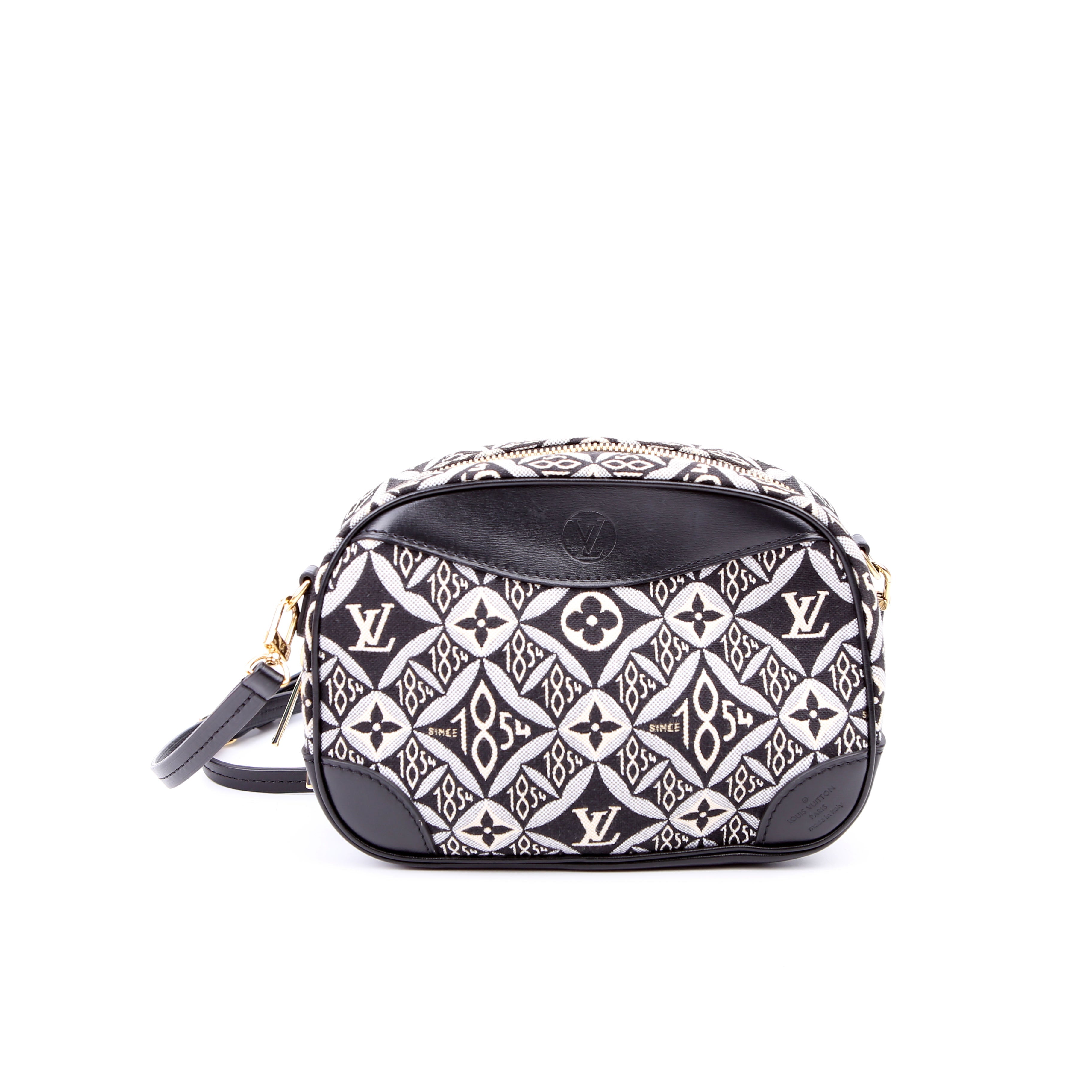 Louis Vuitton Deauville Mini Since 1854 Monogram Black