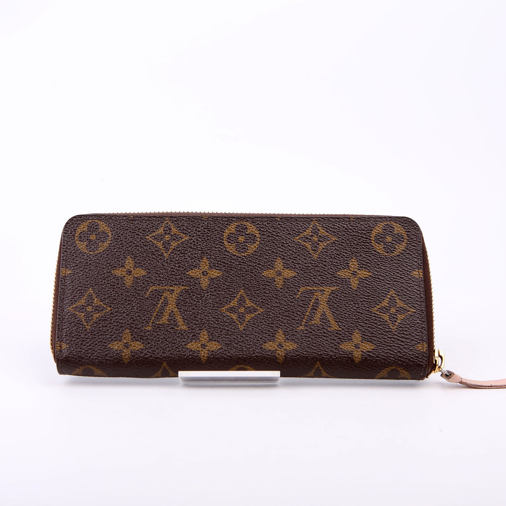 Louis Vuitton Clemence Wallet Monogram Pink