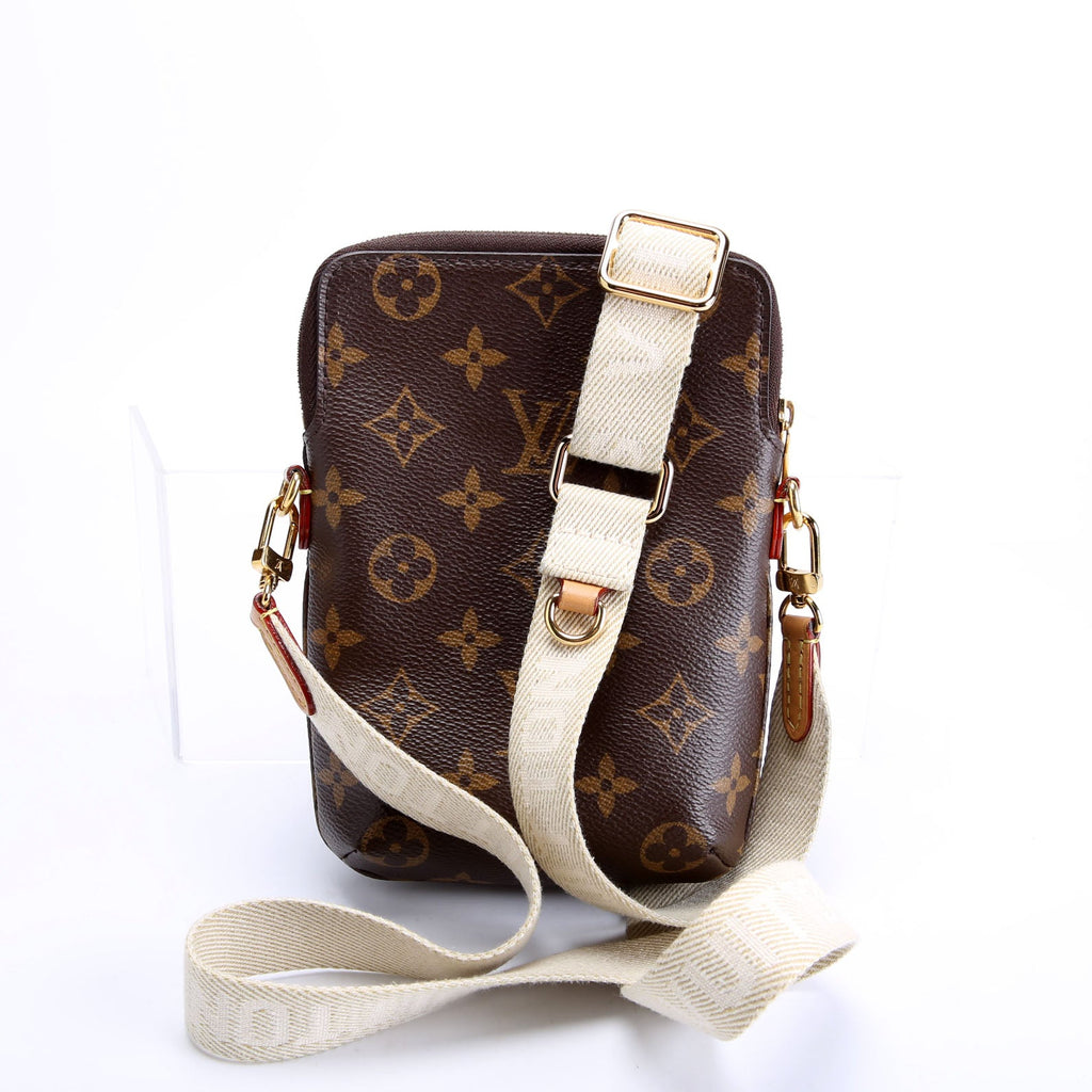 Louis Vuitton Utility Phone Sleeve Monogram Brown