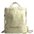 Chanel Chanel 22 Backpack RFID Yellow