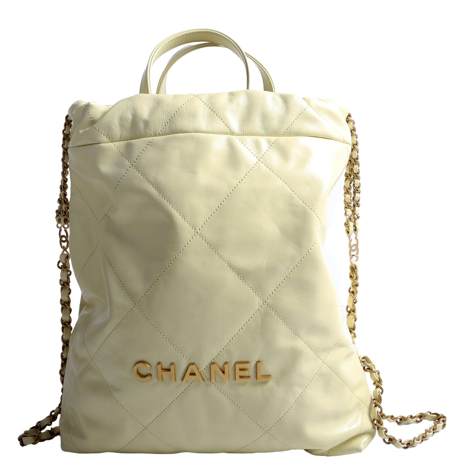 Chanel Chanel 22 Backpack RFID Yellow