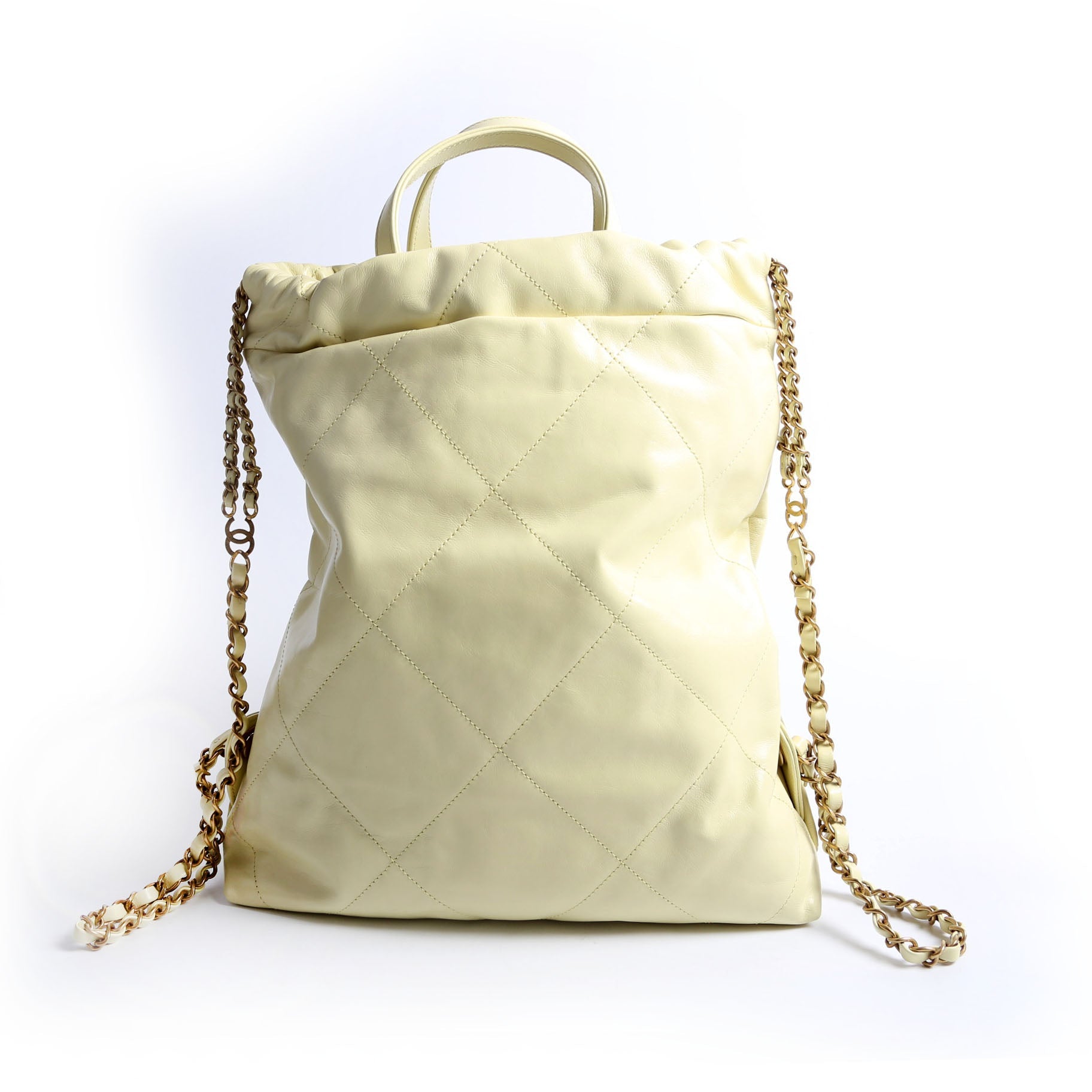 Chanel Chanel 22 Backpack RFID Yellow