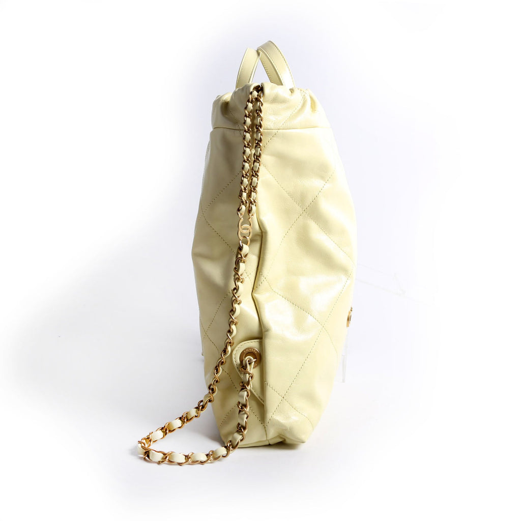 Chanel Chanel 22 Backpack RFID Yellow