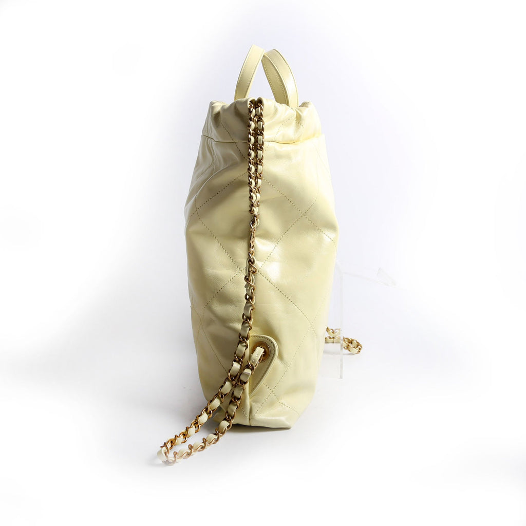 Chanel Chanel 22 Backpack RFID Yellow