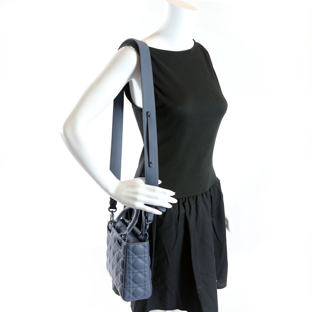 Christian Dior Lady Dior ABCDior Small Blue