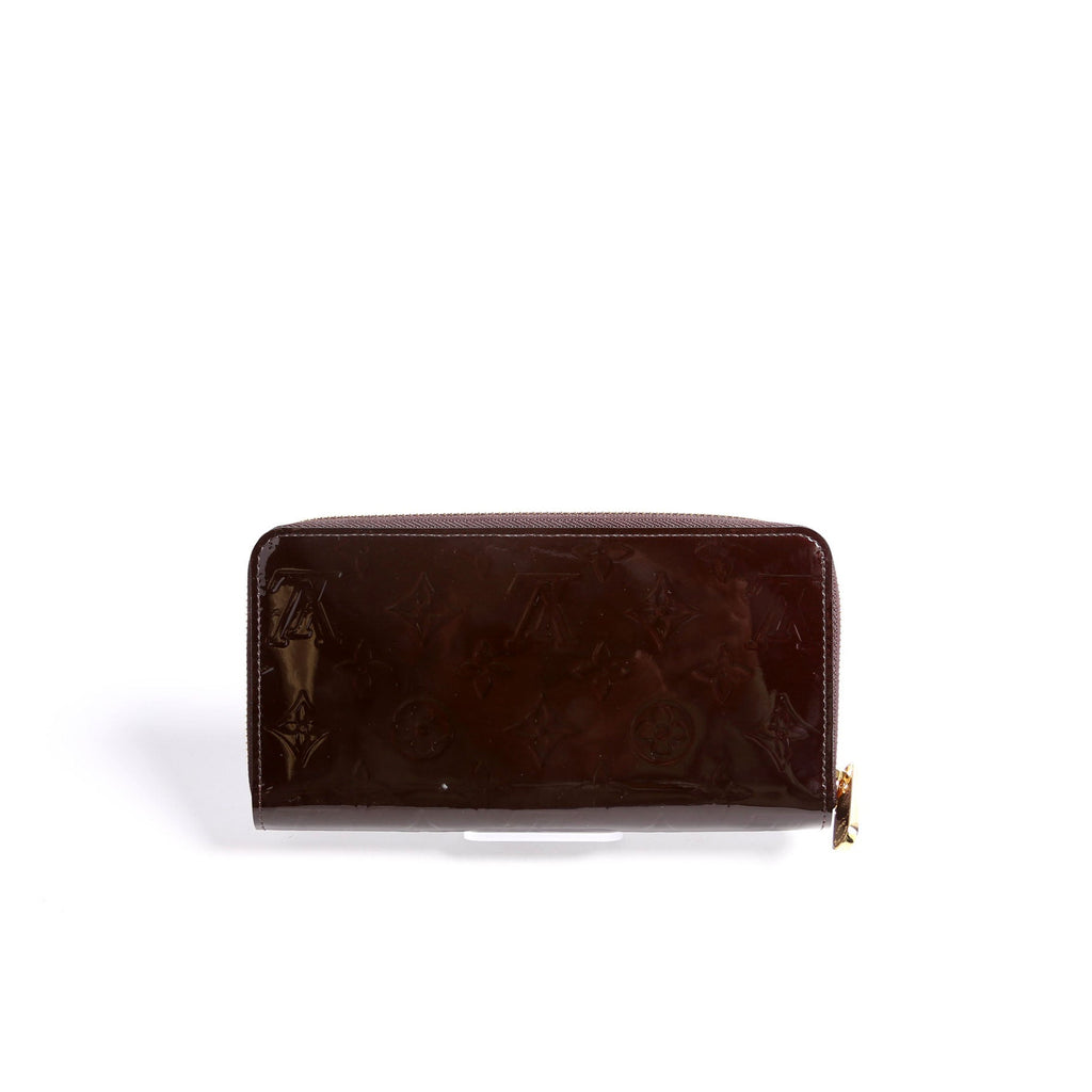 Louis Vuitton Zippy Wallet Vernis Burgundy