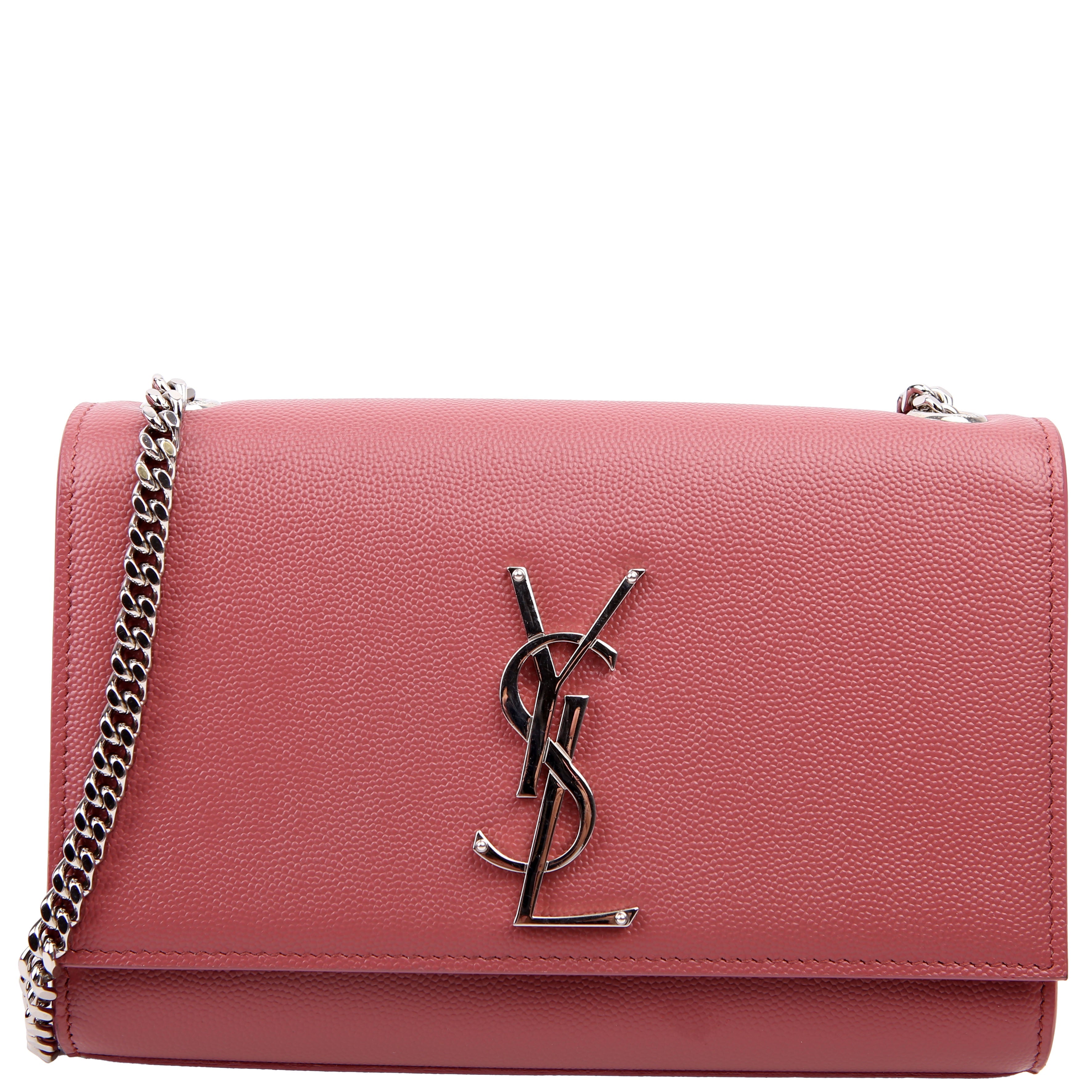 Saint Laurent Kate Satchel Grain Small 354121