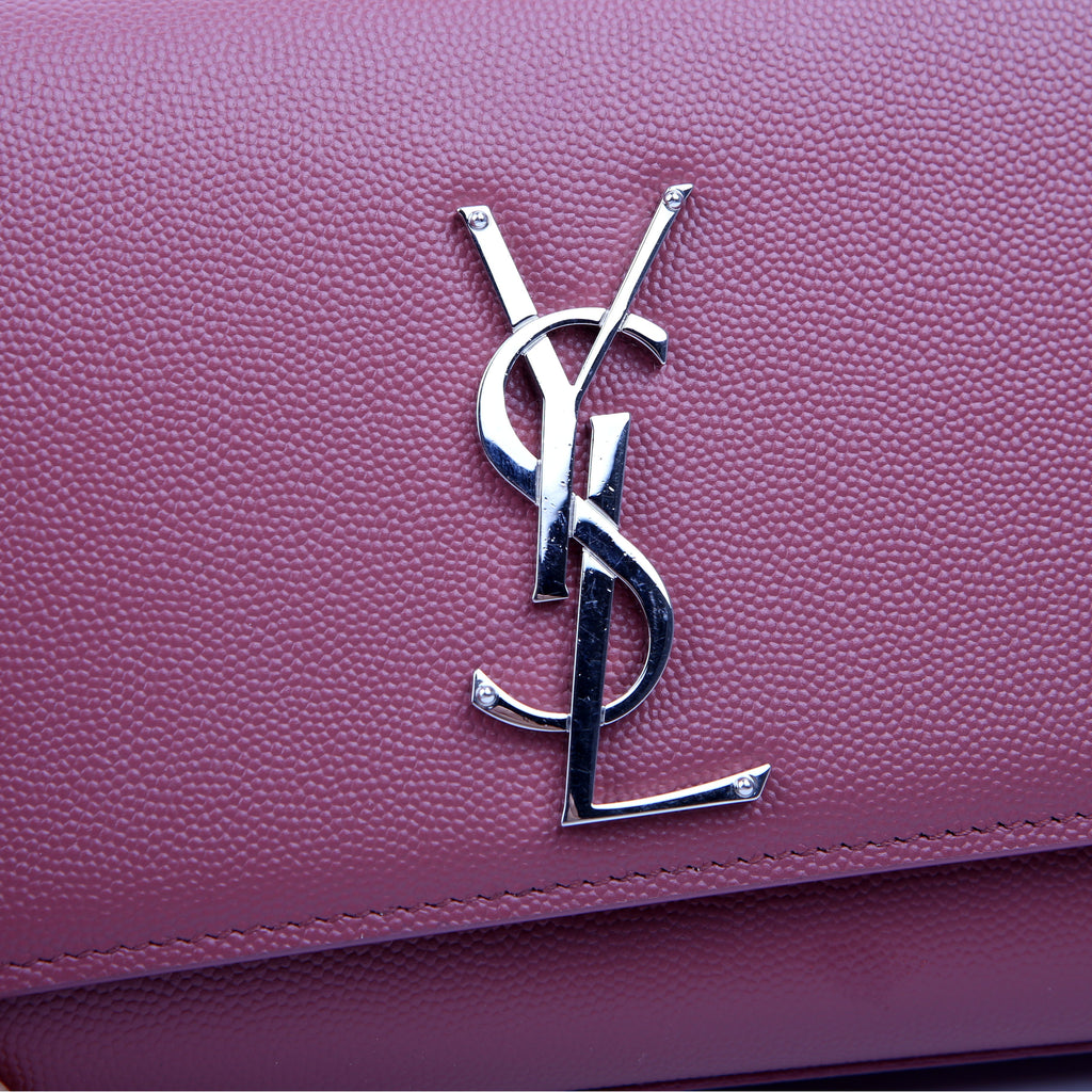 Saint Laurent Kate Satchel Grain Small 354121