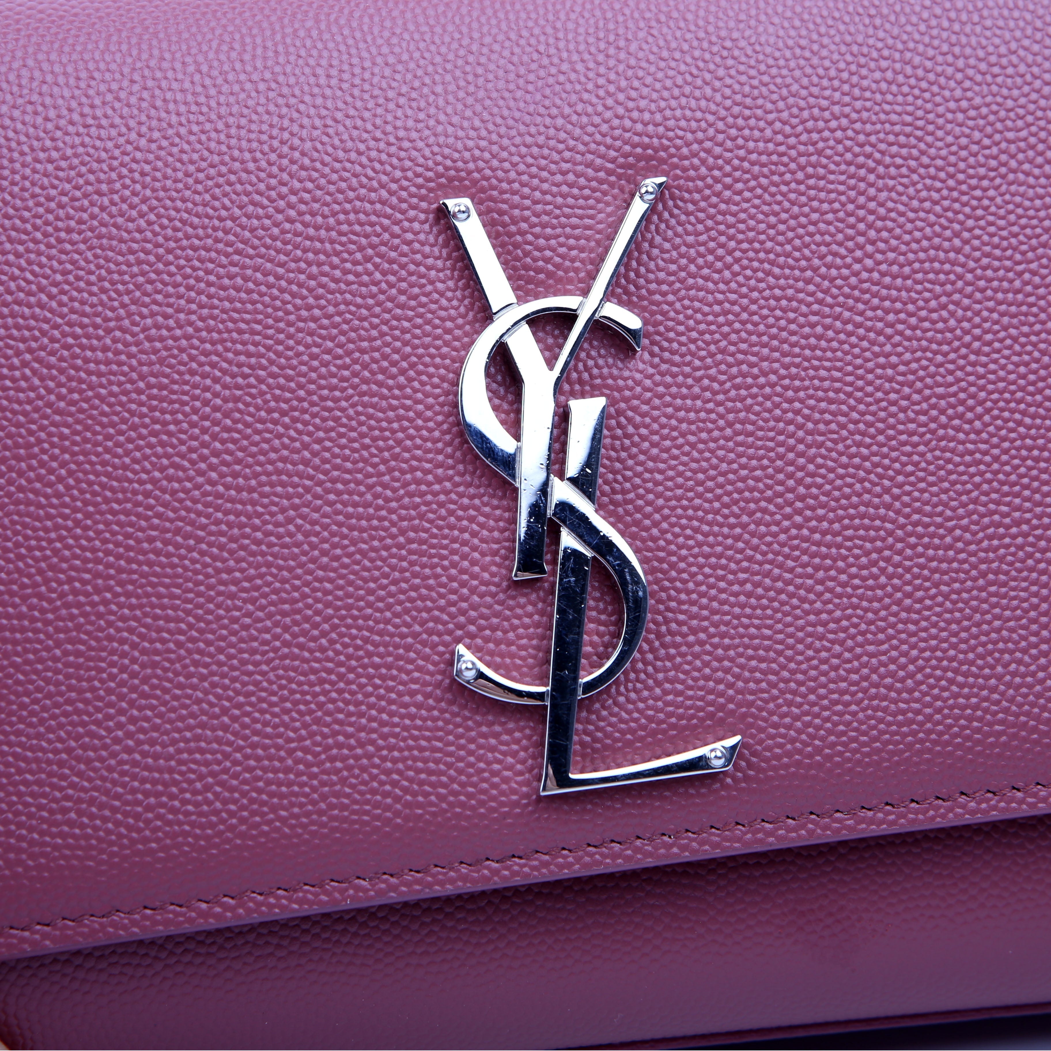 Saint Laurent Kate Satchel Grain Small 354121