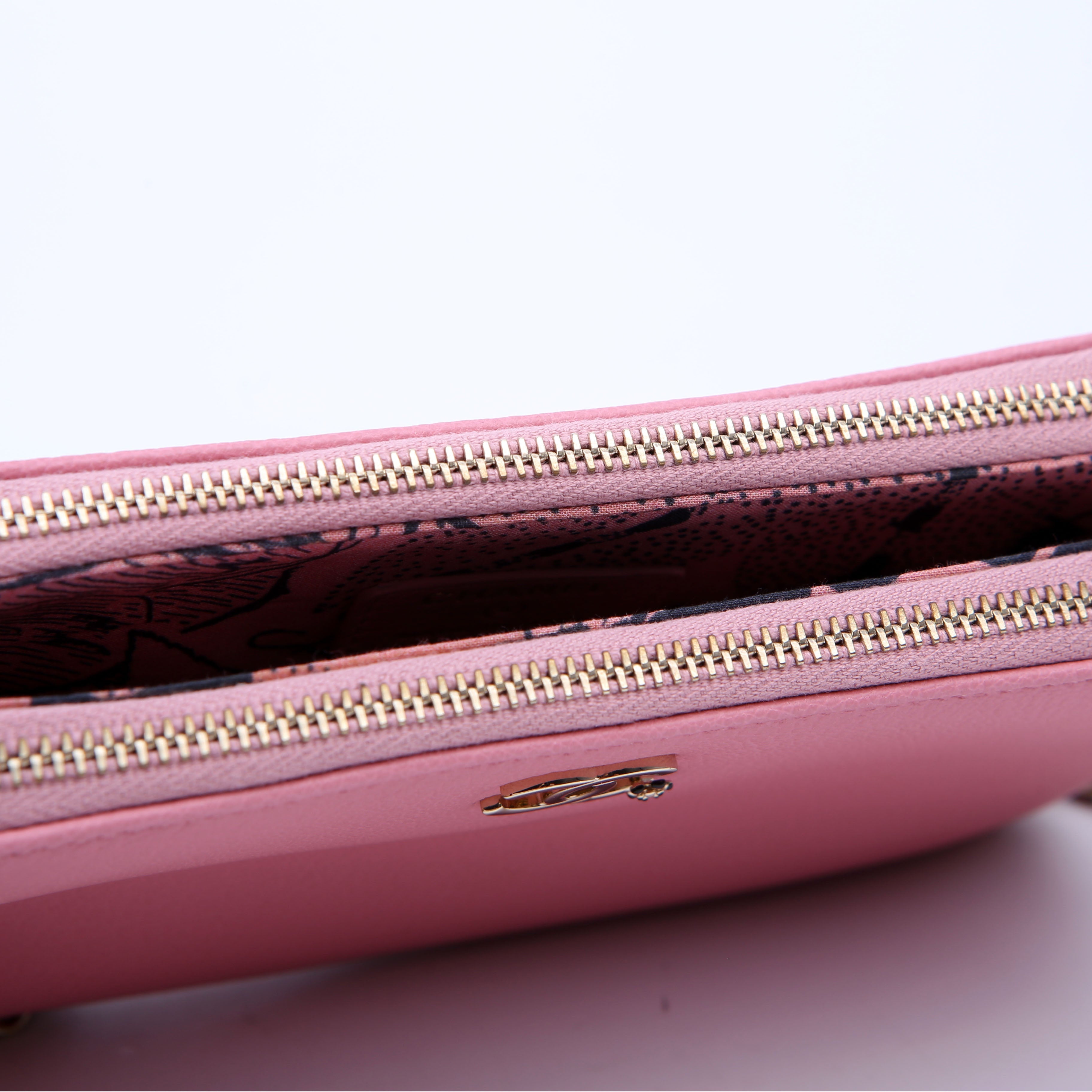 Chanel Double Zip WOC Pink