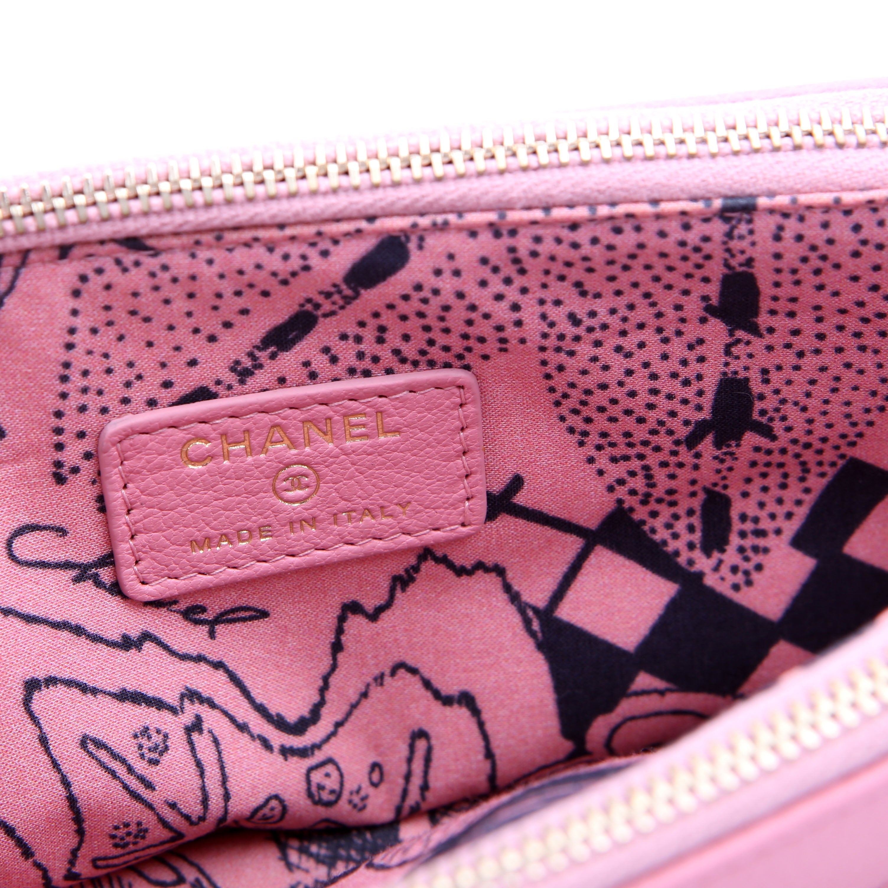 Chanel Double Zip WOC Pink