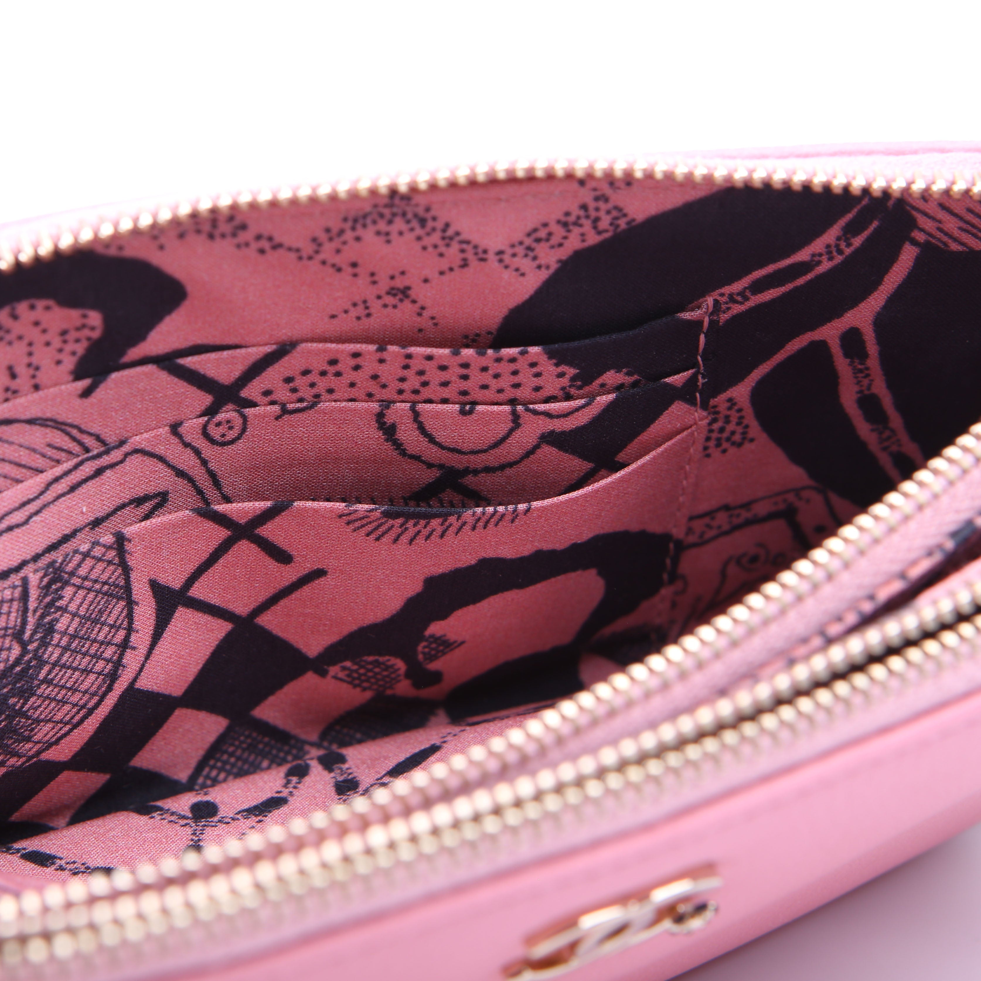 Chanel Double Zip WOC Pink