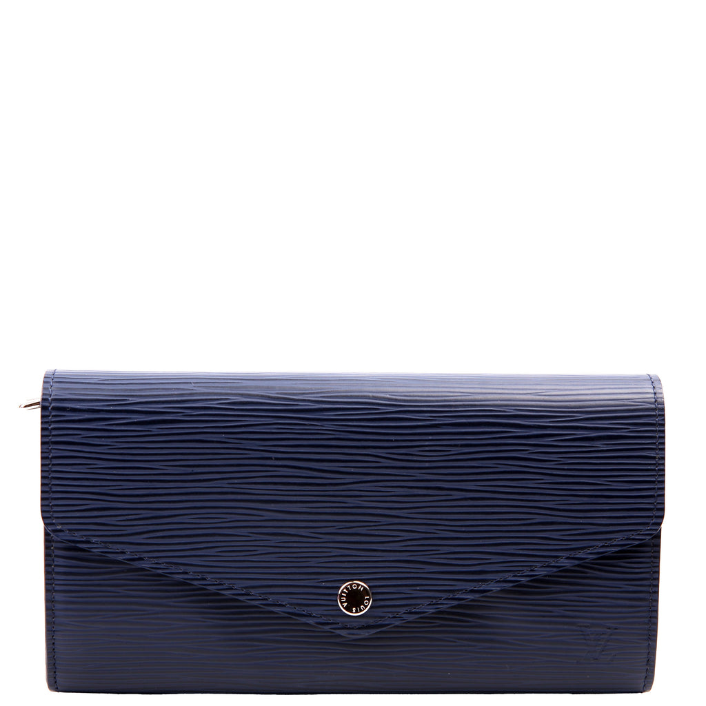Louis Vuitton Sarah Wallet Epi Newer Navy