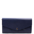 Louis Vuitton Sarah Wallet Epi Newer Navy