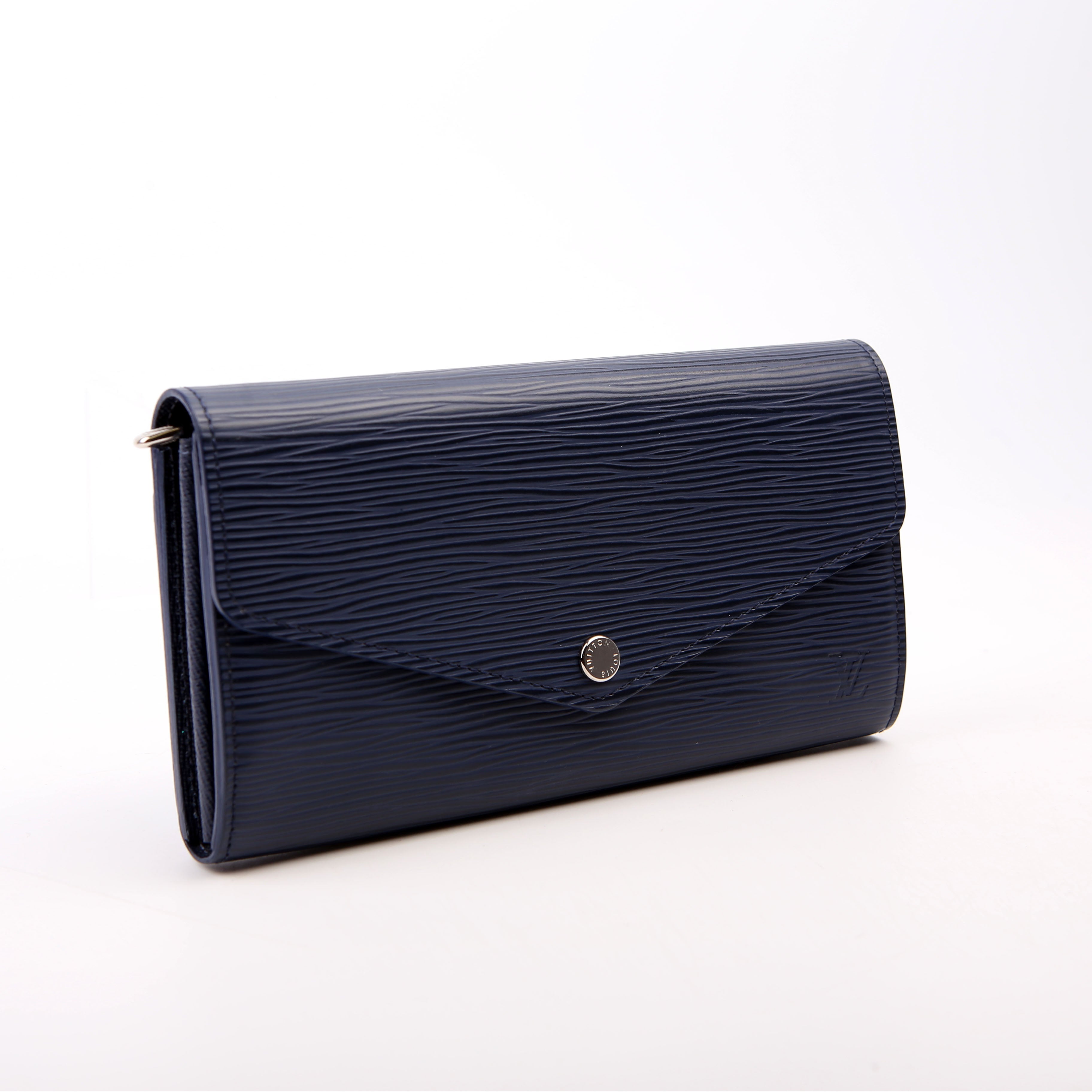 Louis Vuitton Sarah Wallet Epi Newer Navy