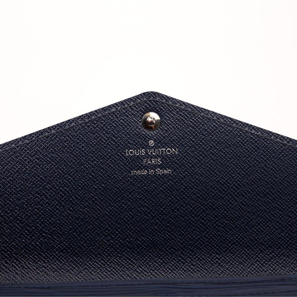 Louis Vuitton Sarah Wallet Epi Newer Navy