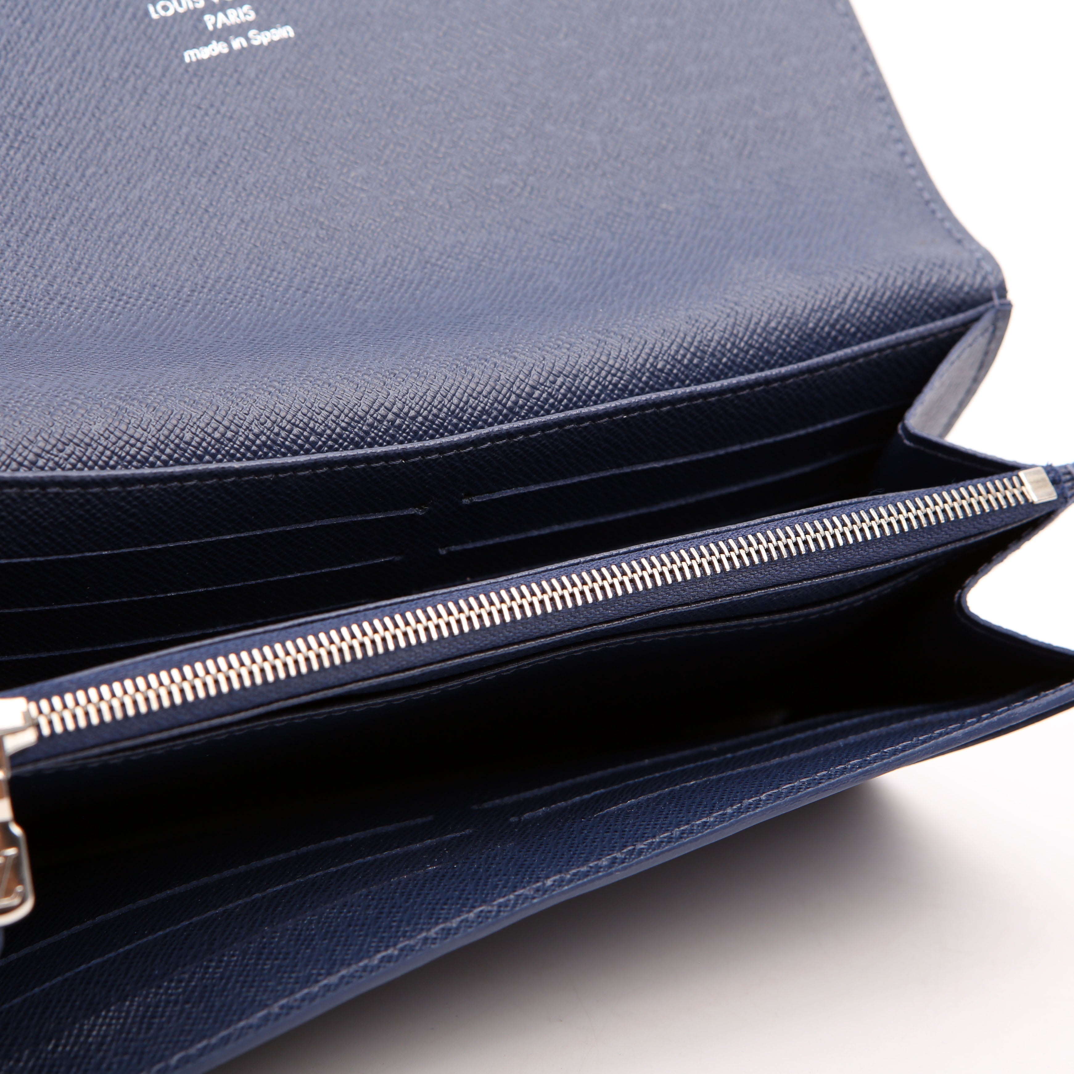 Louis Vuitton Sarah Wallet Epi Newer Navy