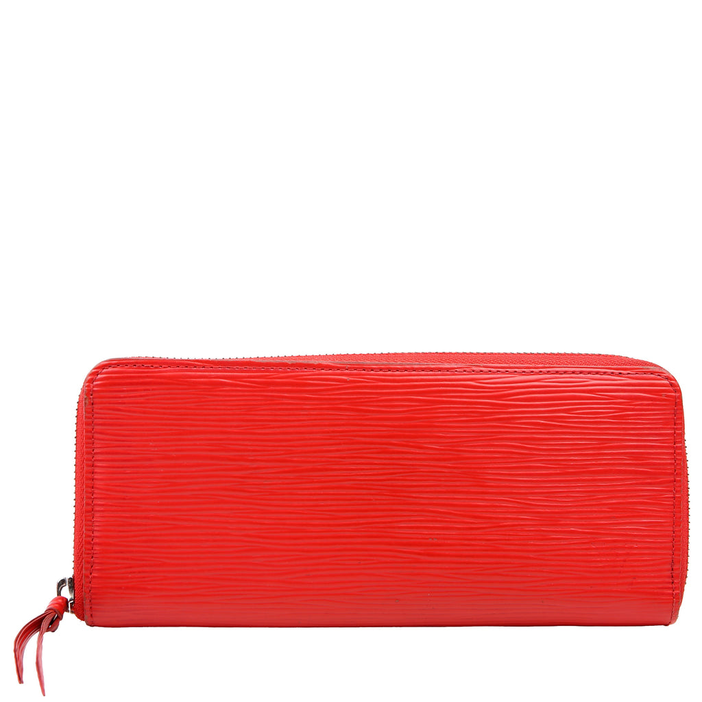 Louis Vuitton Clemence Wallet Epi Red