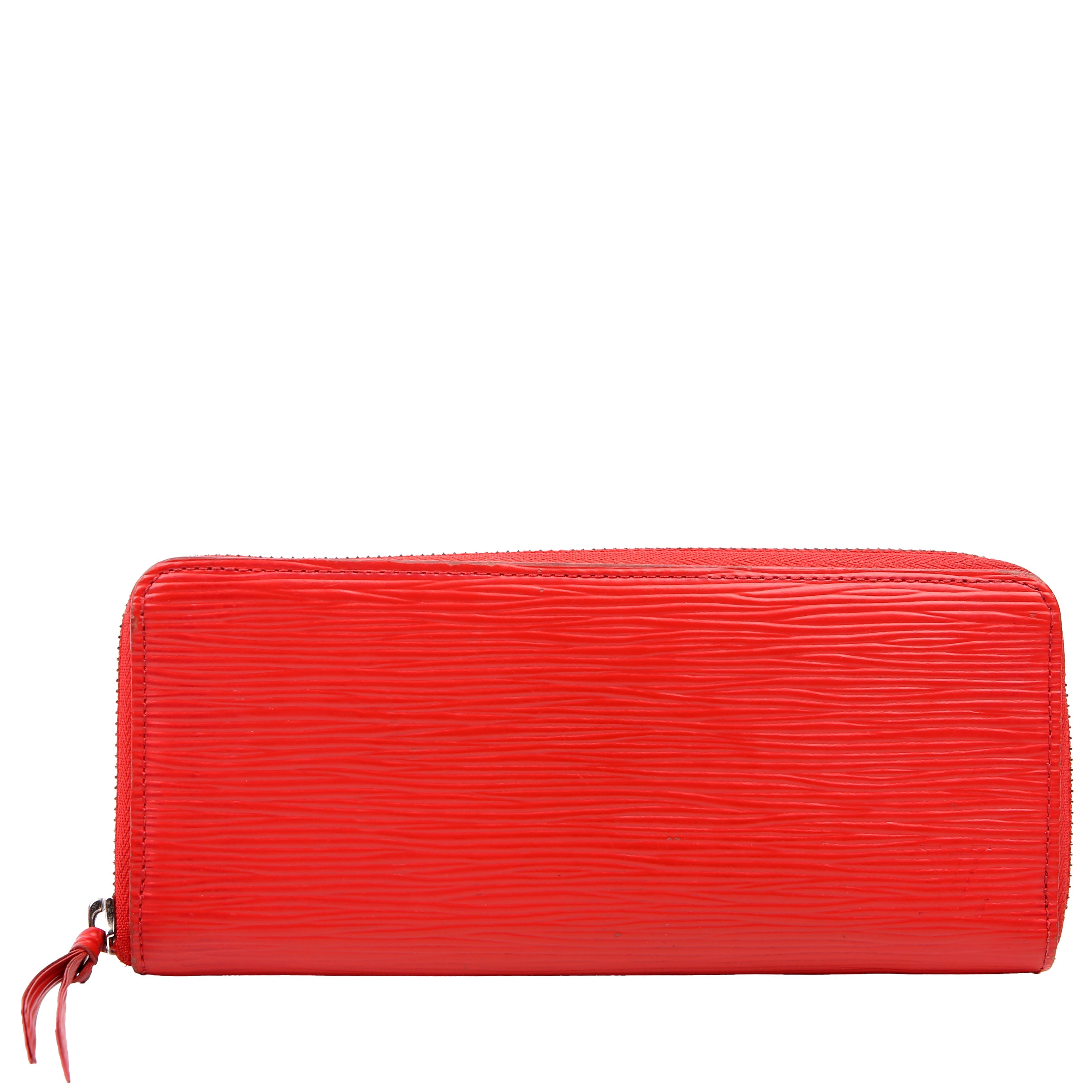 Louis Vuitton Clemence Wallet Epi Red