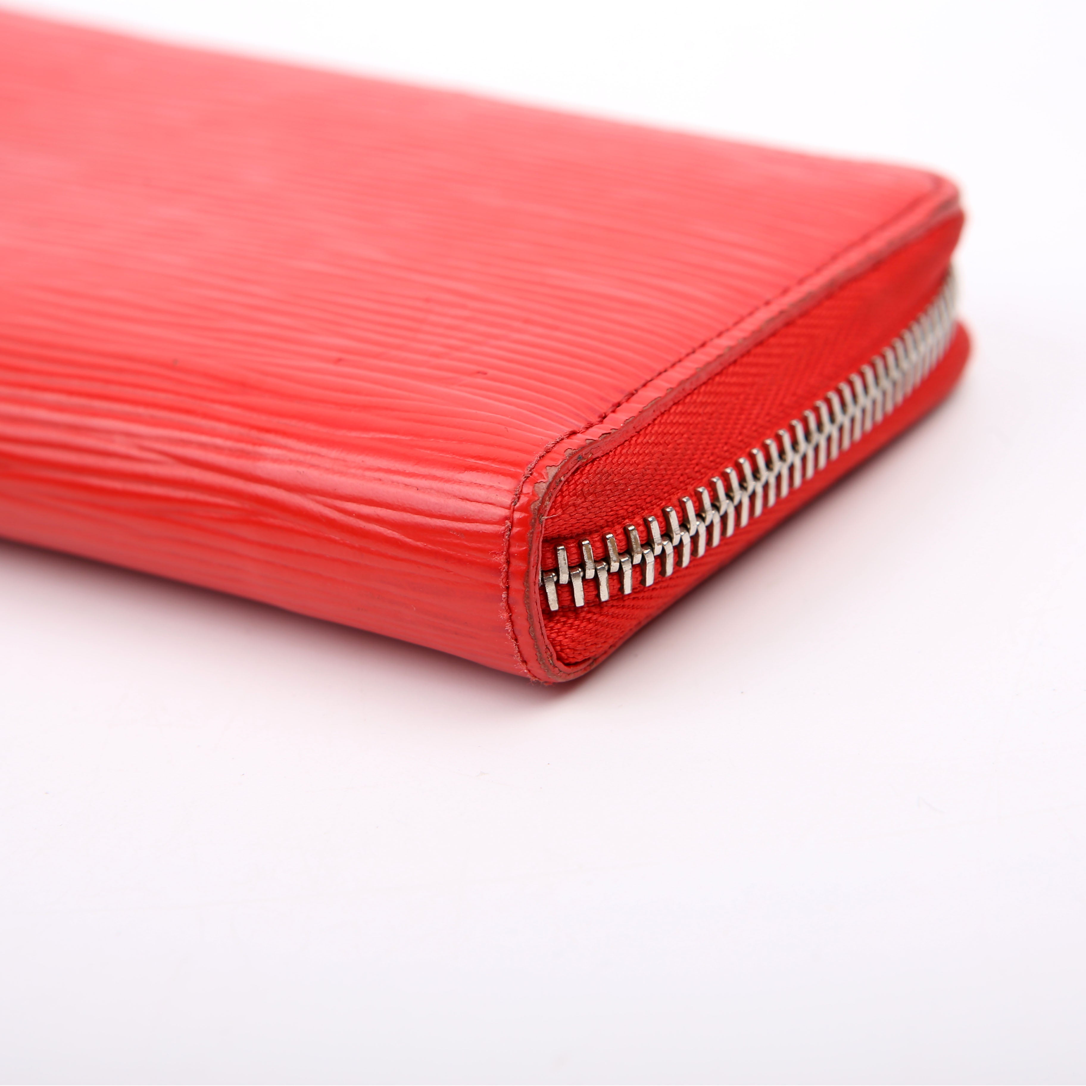 Louis Vuitton Clemence Wallet Epi Red