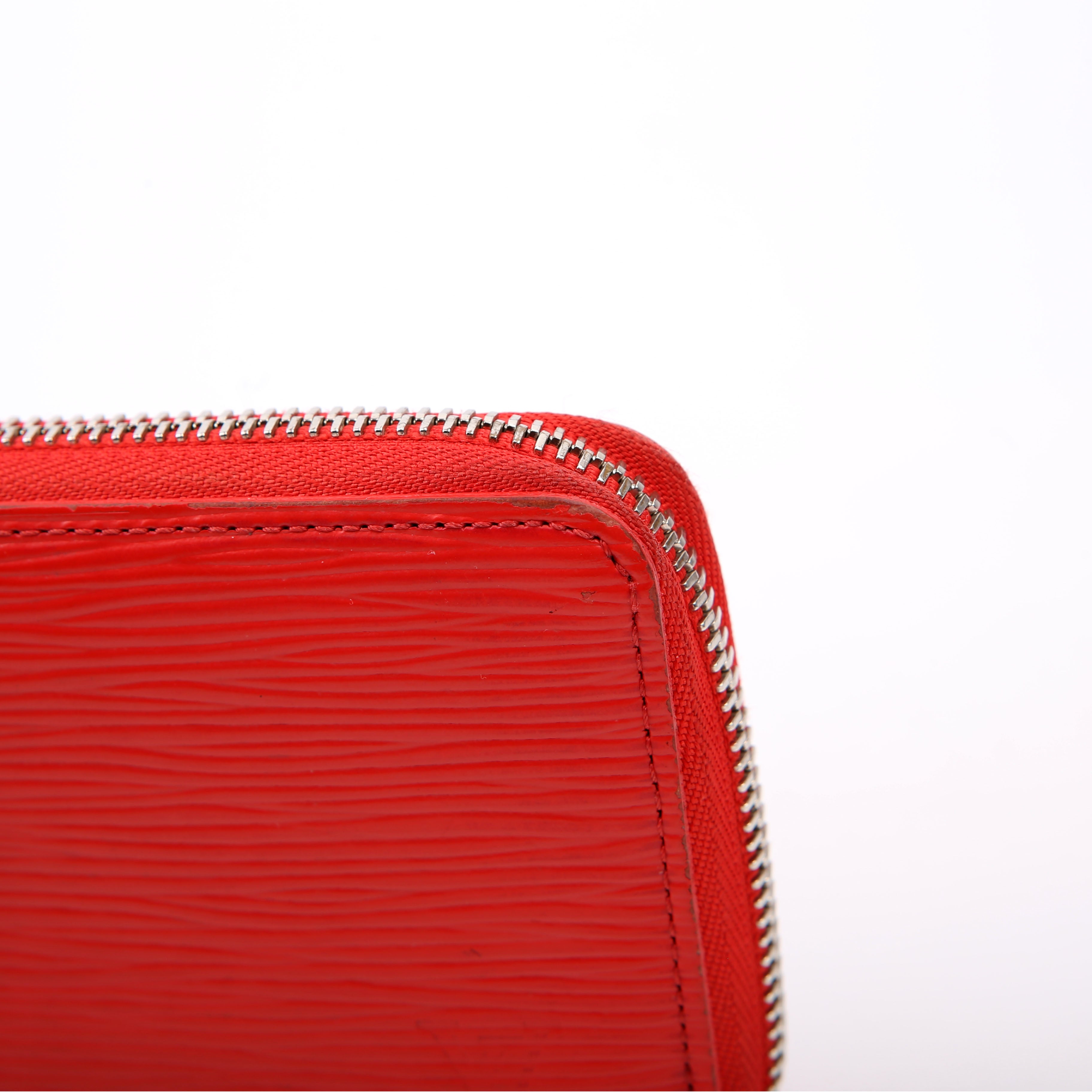 Louis Vuitton Clemence Wallet Epi Red