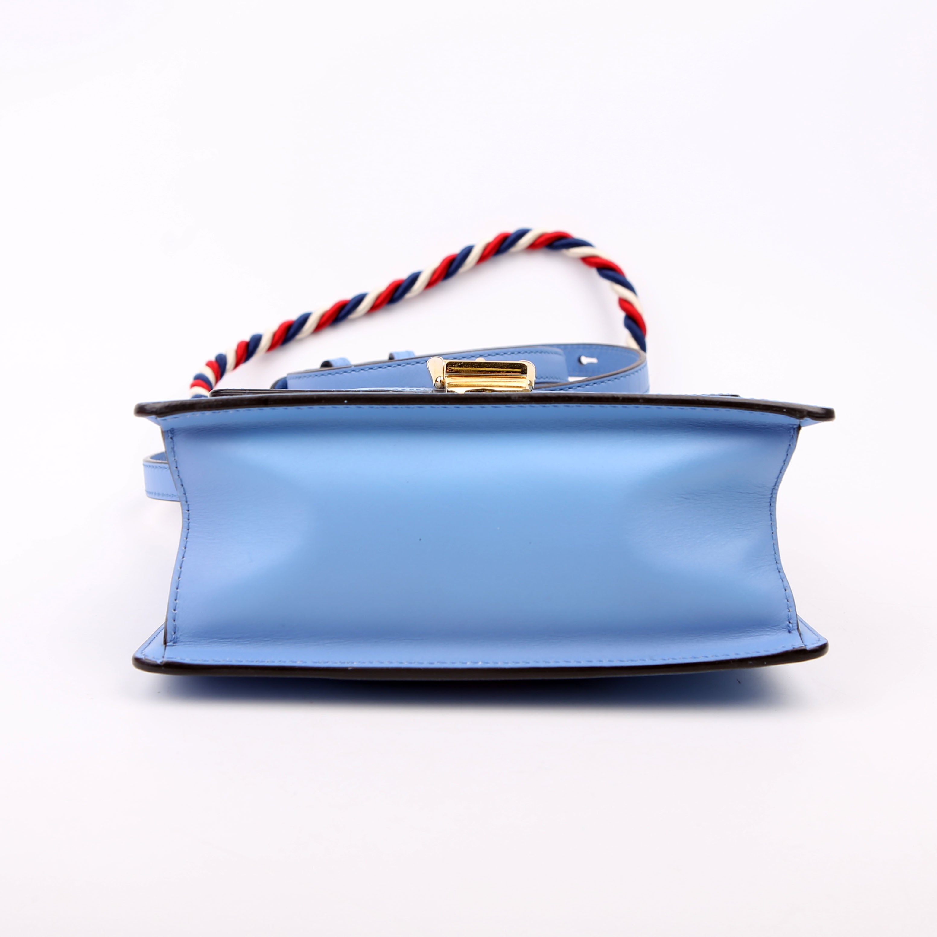 Gucci 470270 Sylvie Mini Bag Blue