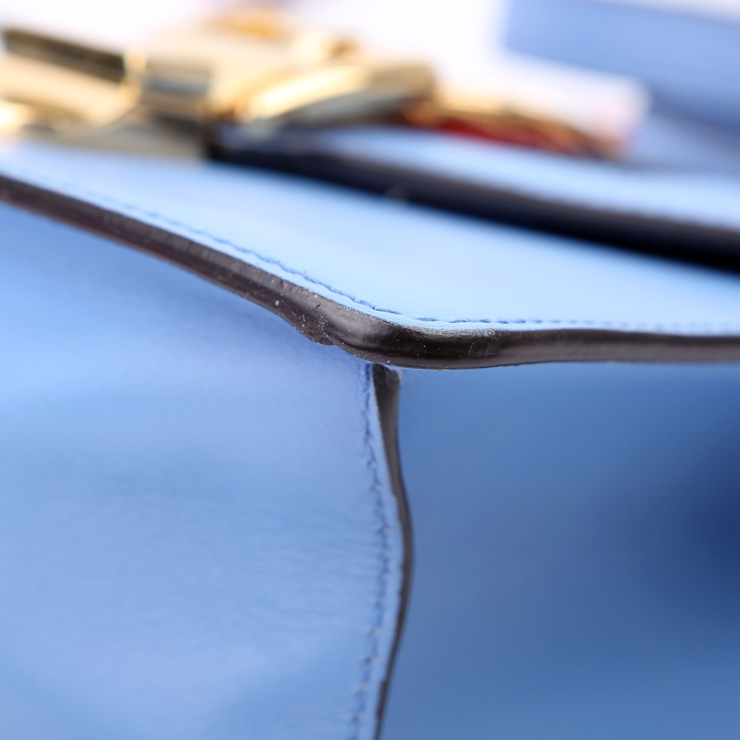Gucci 470270 Sylvie Mini Bag Blue