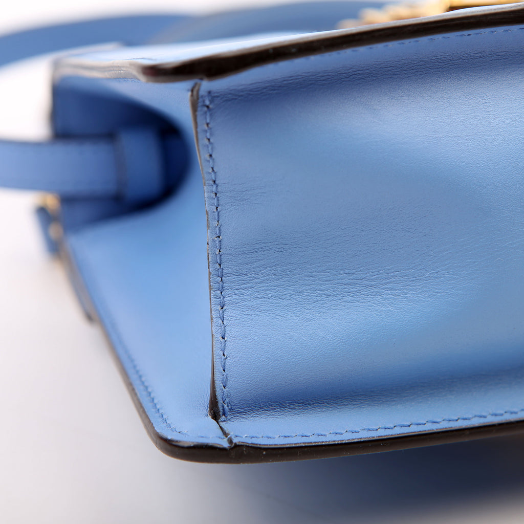 Gucci 470270 Sylvie Mini Bag Blue