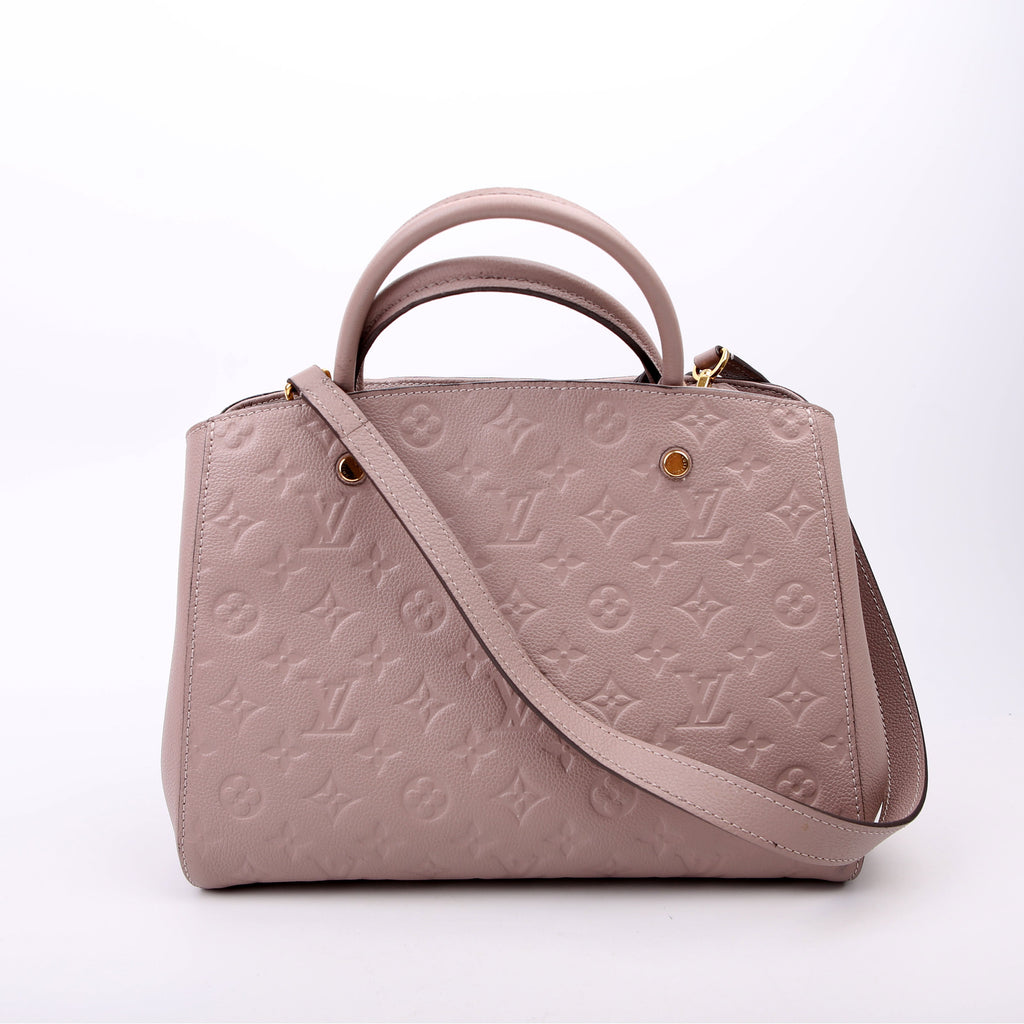 Louis Vuitton Montaigne MM Empriente Mauve