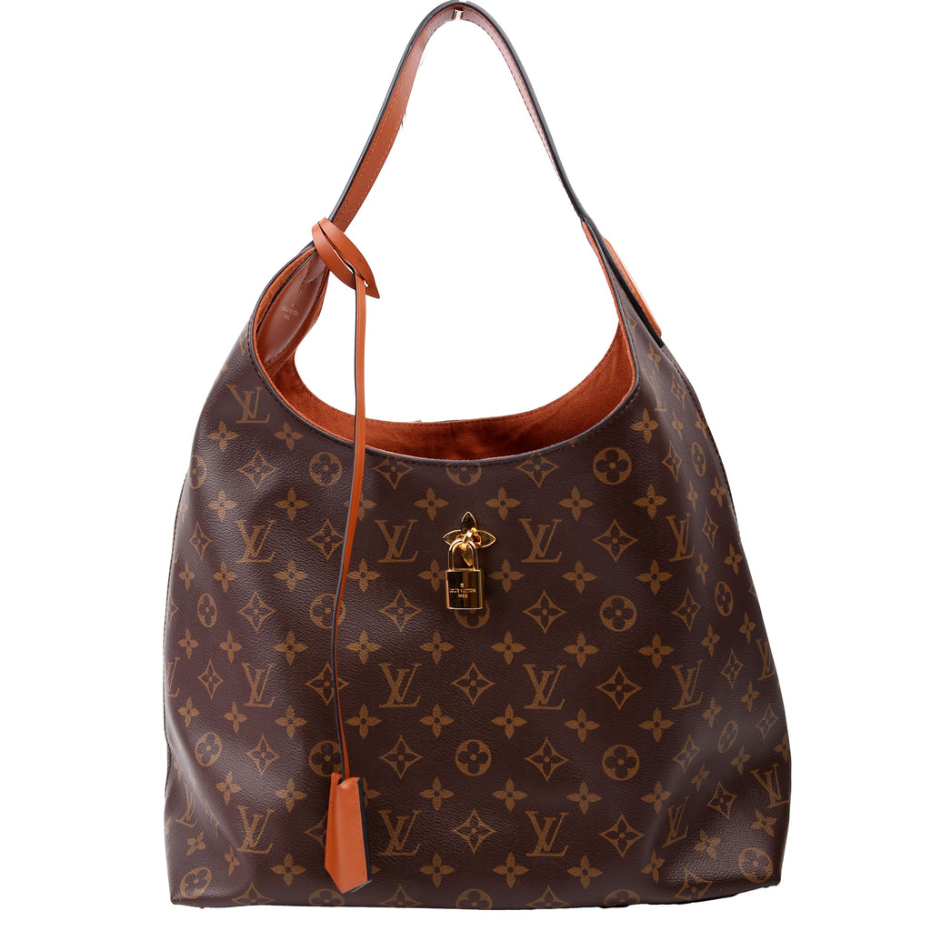 Louis Vuitton Flower Hobo Monogram Brown