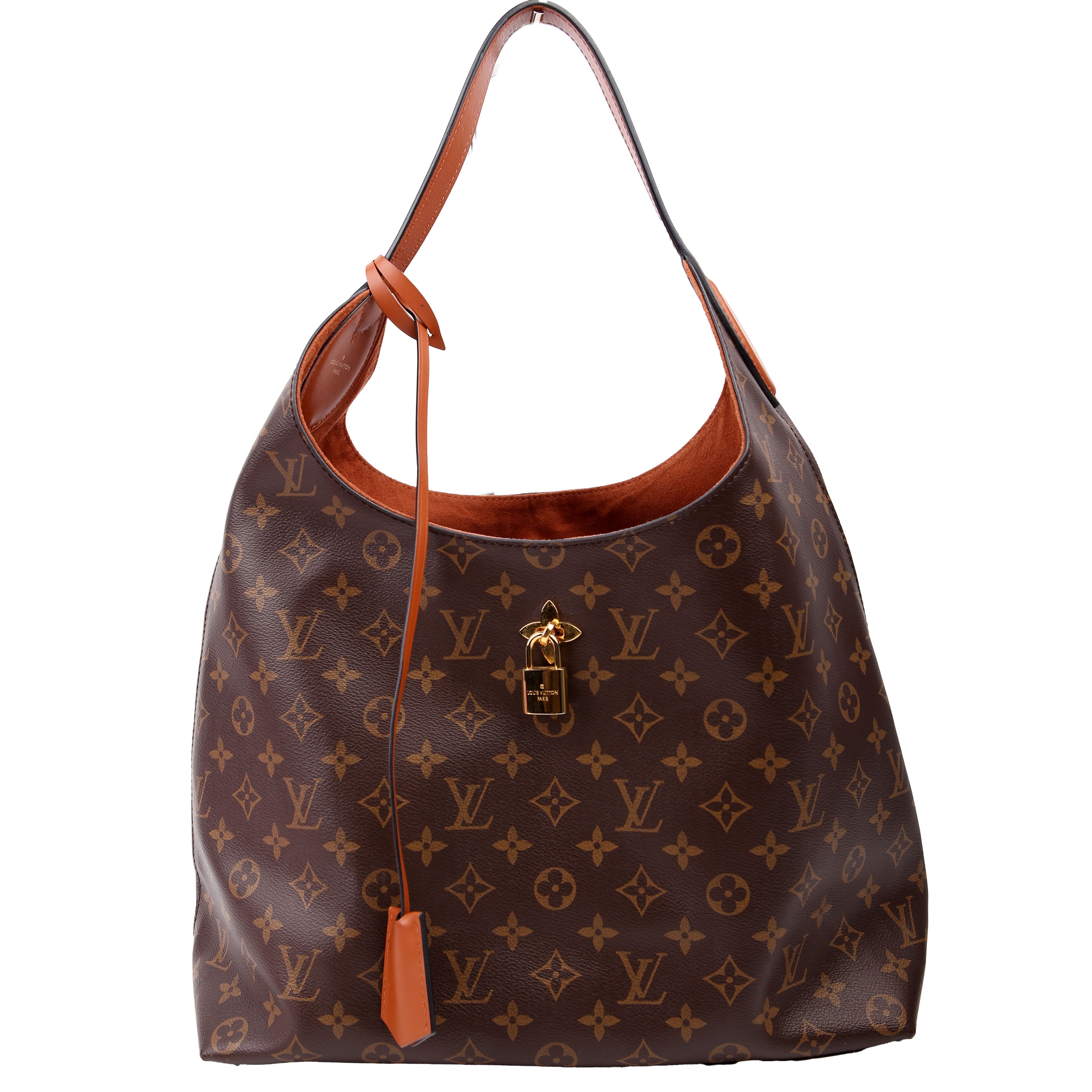Louis Vuitton Flower Hobo Monogram Brown