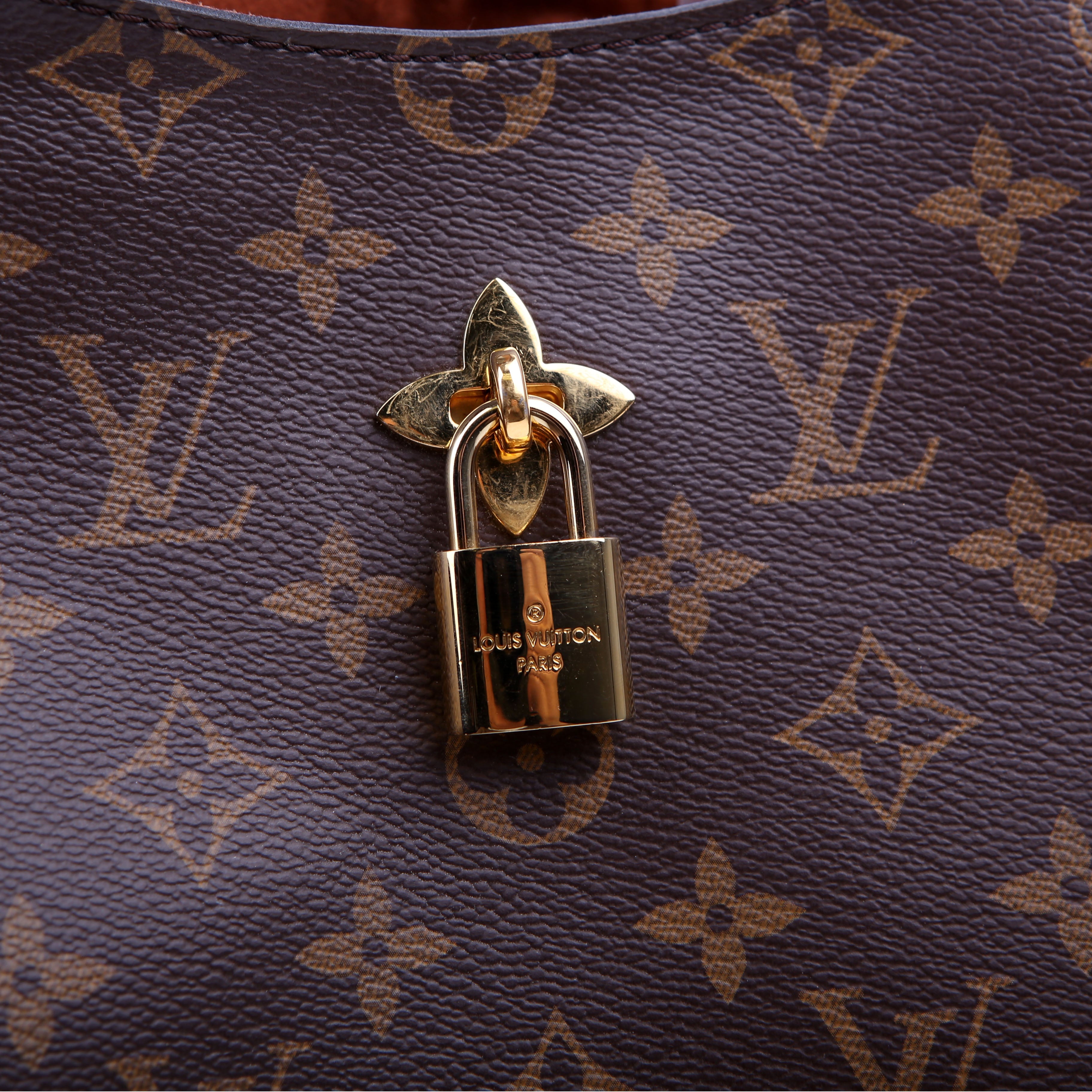 Louis Vuitton Flower Hobo Monogram Brown