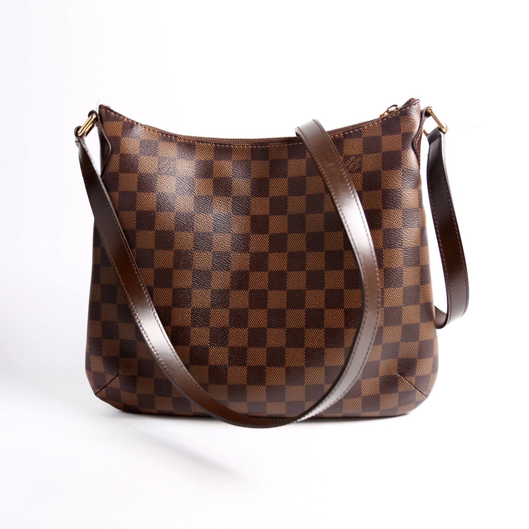 Louis Vuitton Bloomsbury PM Damier Ebene Brown/Red