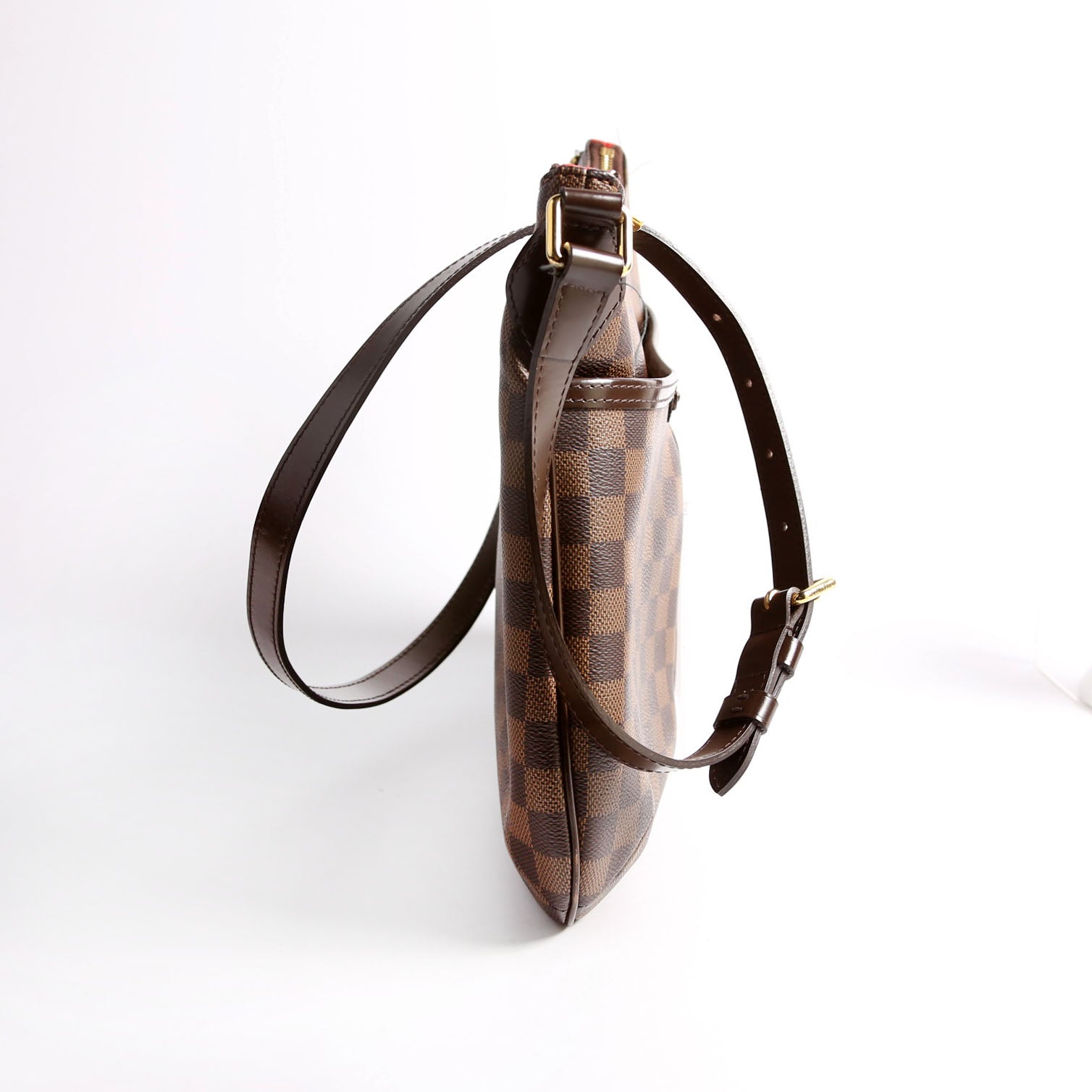 Louis Vuitton Bloomsbury PM Damier Ebene Brown/Red