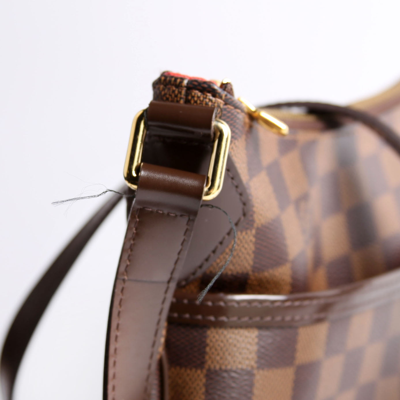 Louis Vuitton Bloomsbury PM Damier Ebene Brown/Red