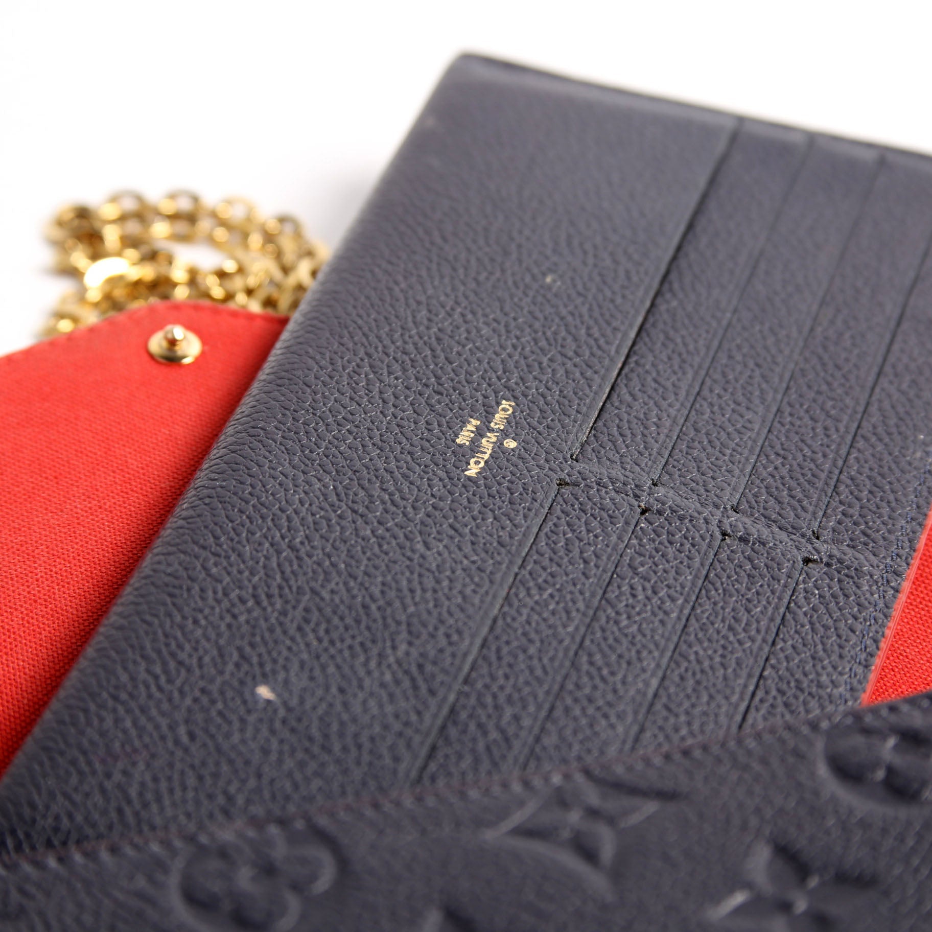 Louis Vuitton Pochette Felicie Empreinte Navy