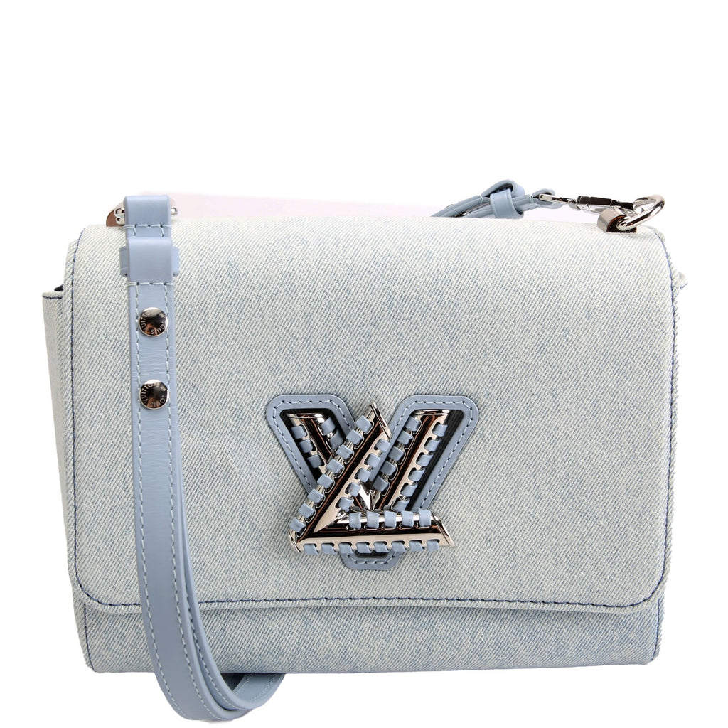 Louis Vuitton Twist MM Denim Blue