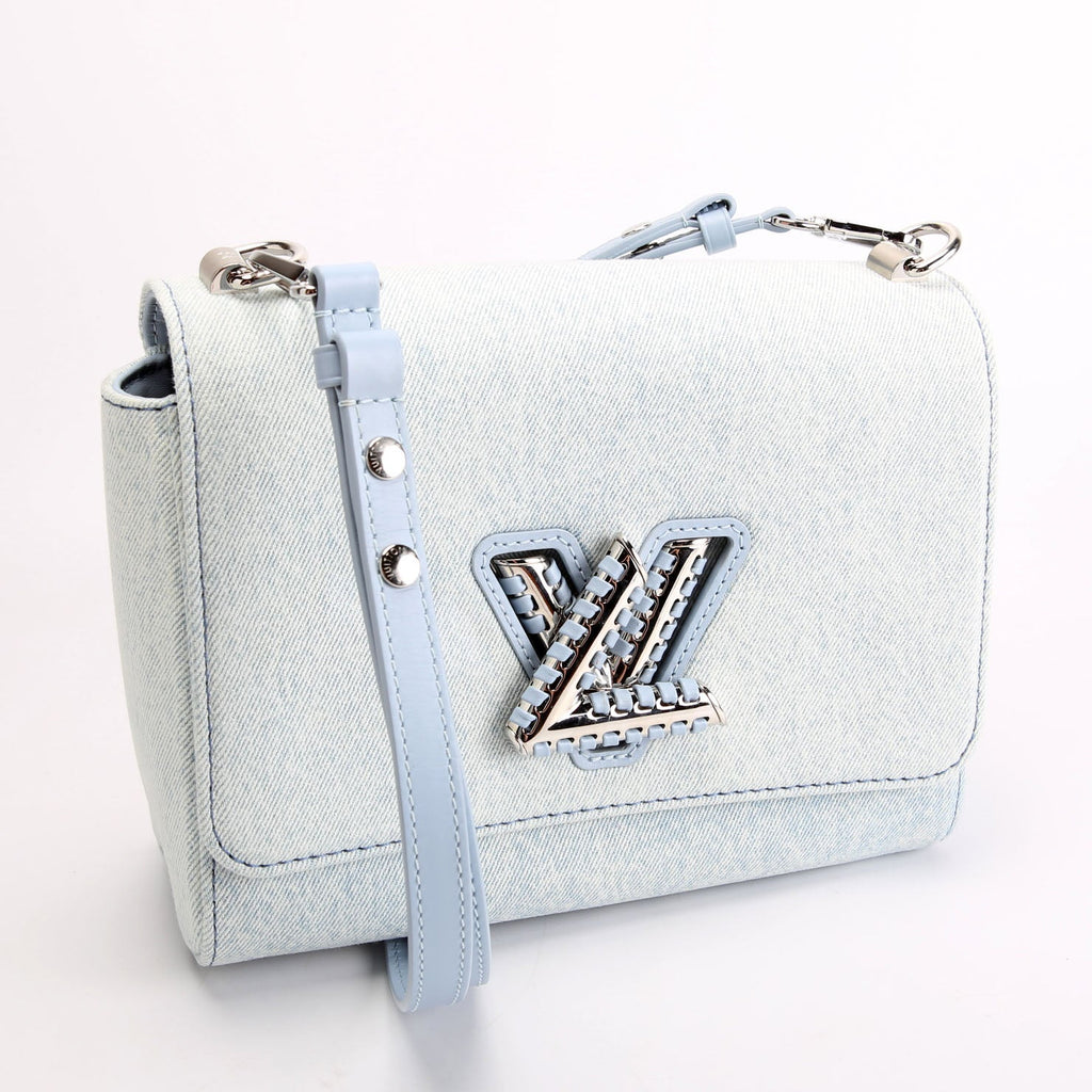 Louis Vuitton Twist MM Denim Blue