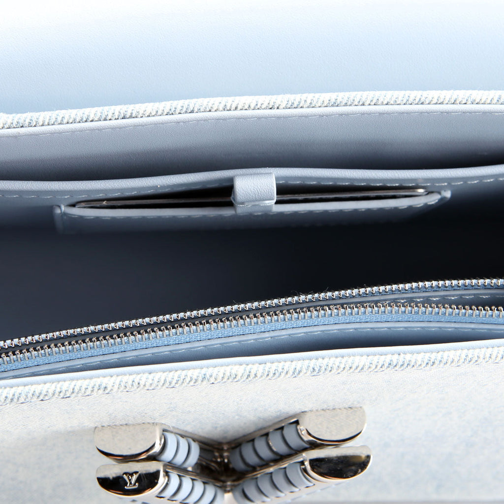 Louis Vuitton Twist MM Denim Blue