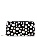 Louis Vuitton Zippy Wallet YK Infinity Dots Vernis Black/White