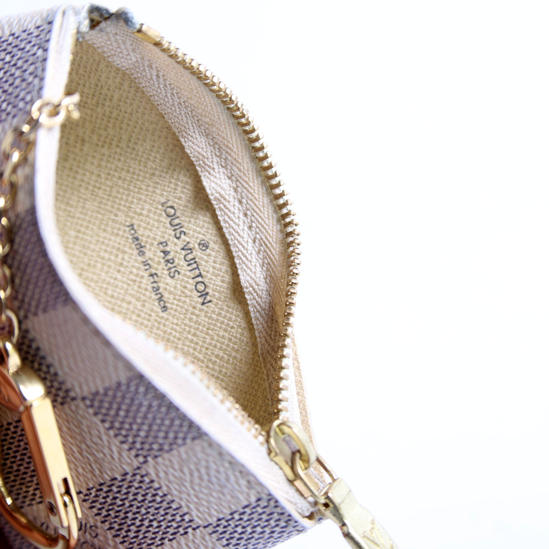Louis Vuitton Pochette Cles Damier Azur