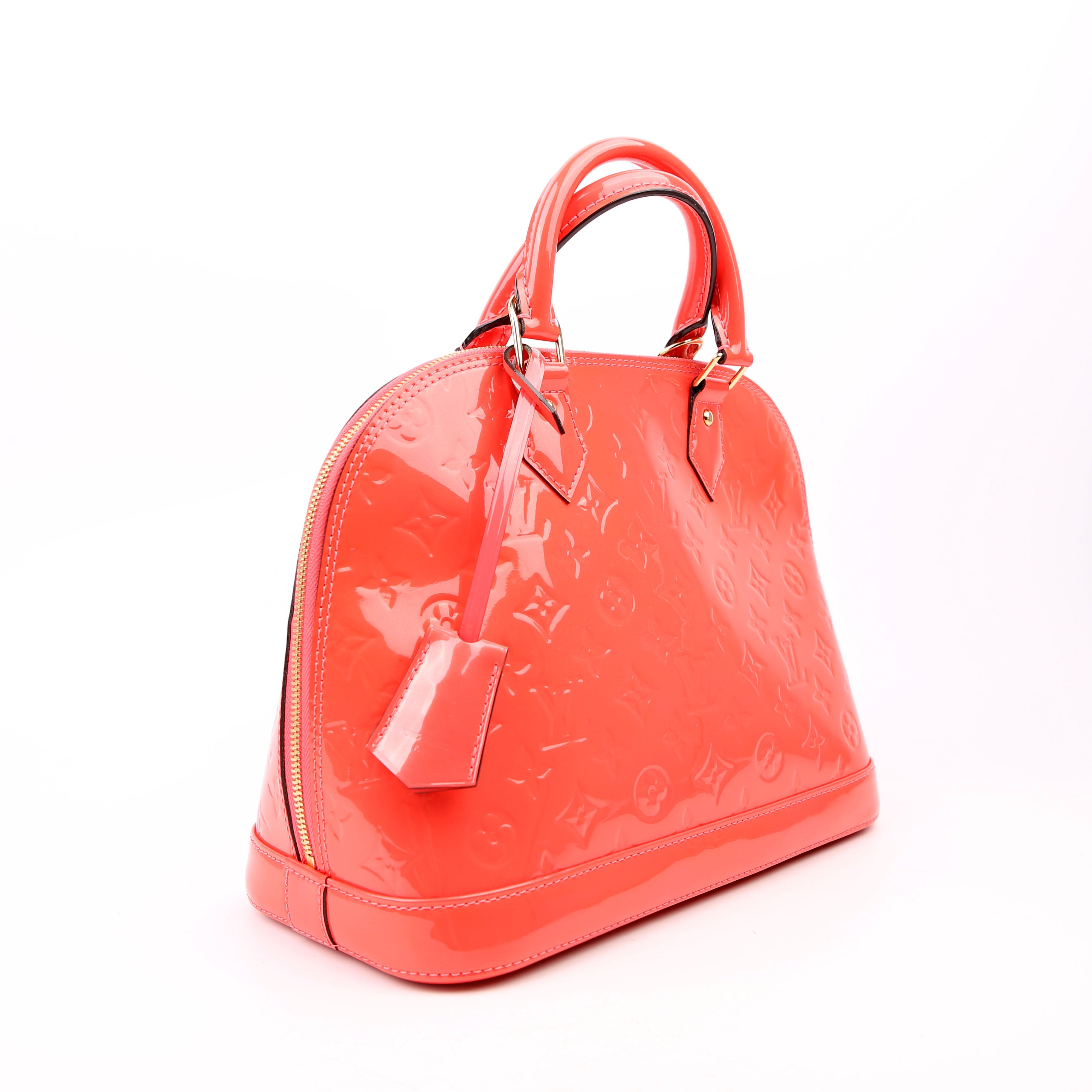 Louis Vuitton Alma PM Vernis Salmon