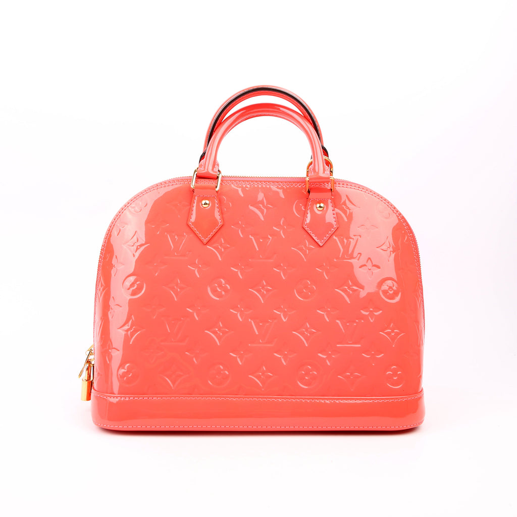 Louis Vuitton Alma PM Vernis Salmon