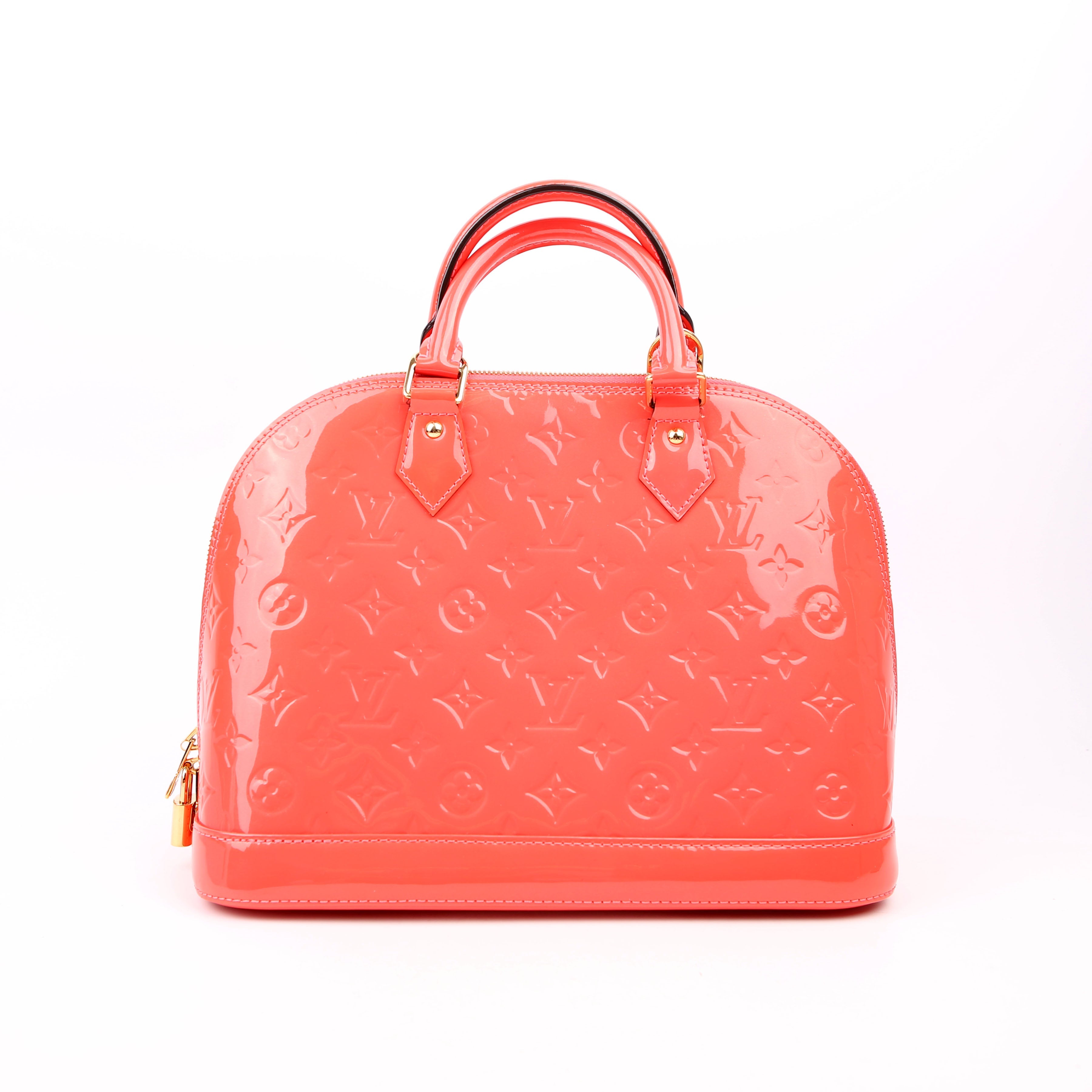 Louis Vuitton Alma PM Vernis Salmon